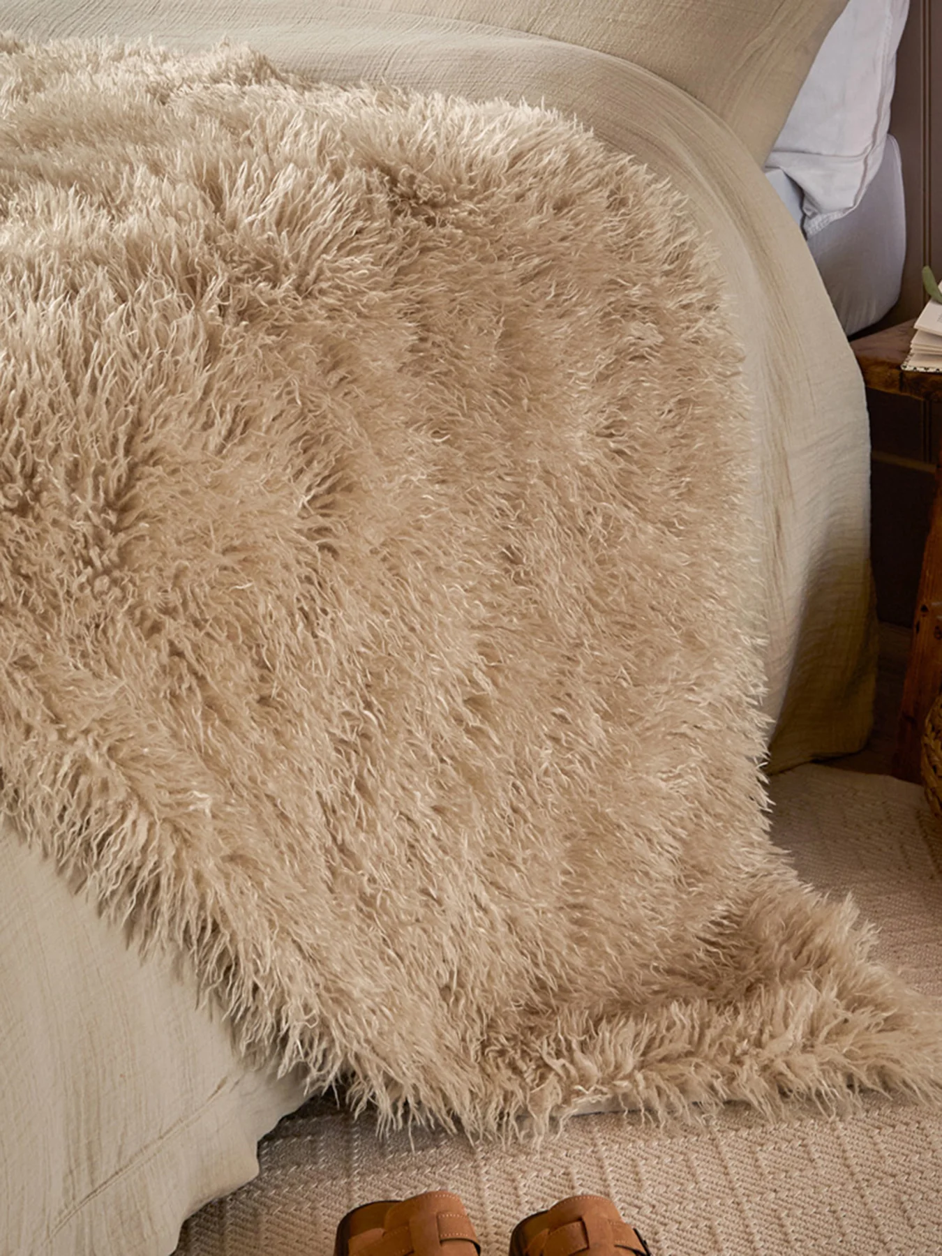 Rowan Soft-Touch Throw Natural - Image 2