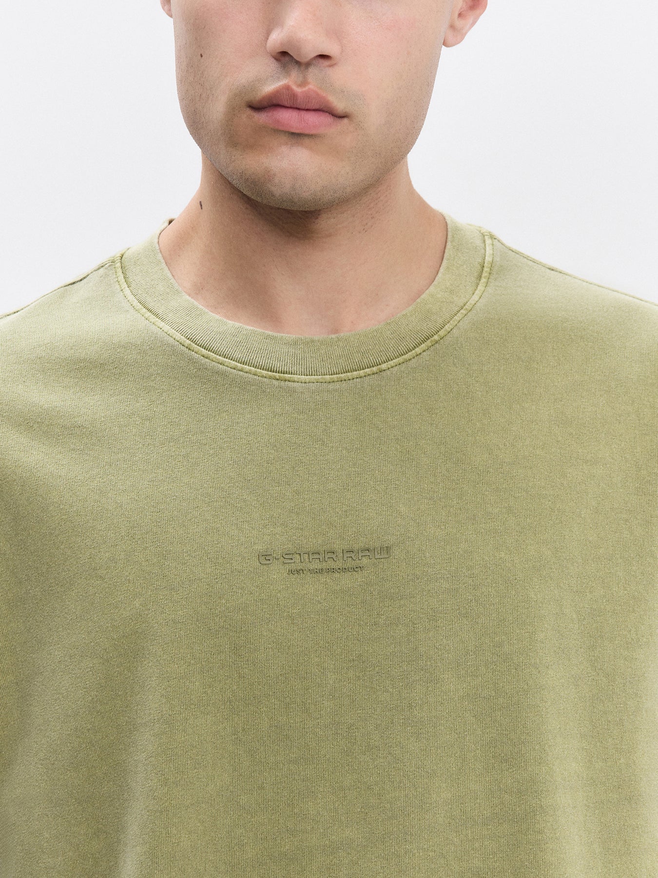 Overdyed Center Chest Boxy R Tee - Image 3