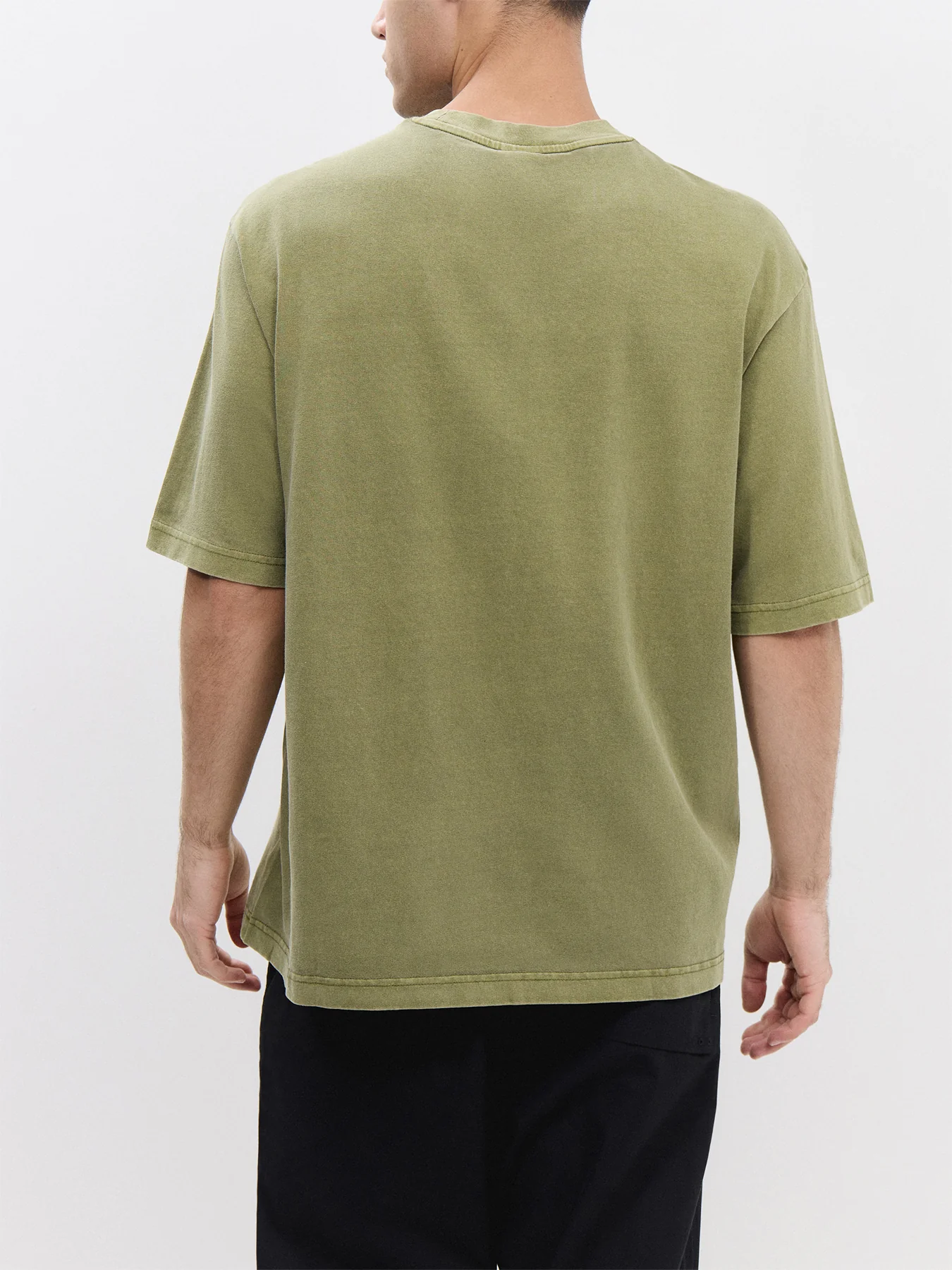 Overdyed Center Chest Boxy R Tee - Image 5
