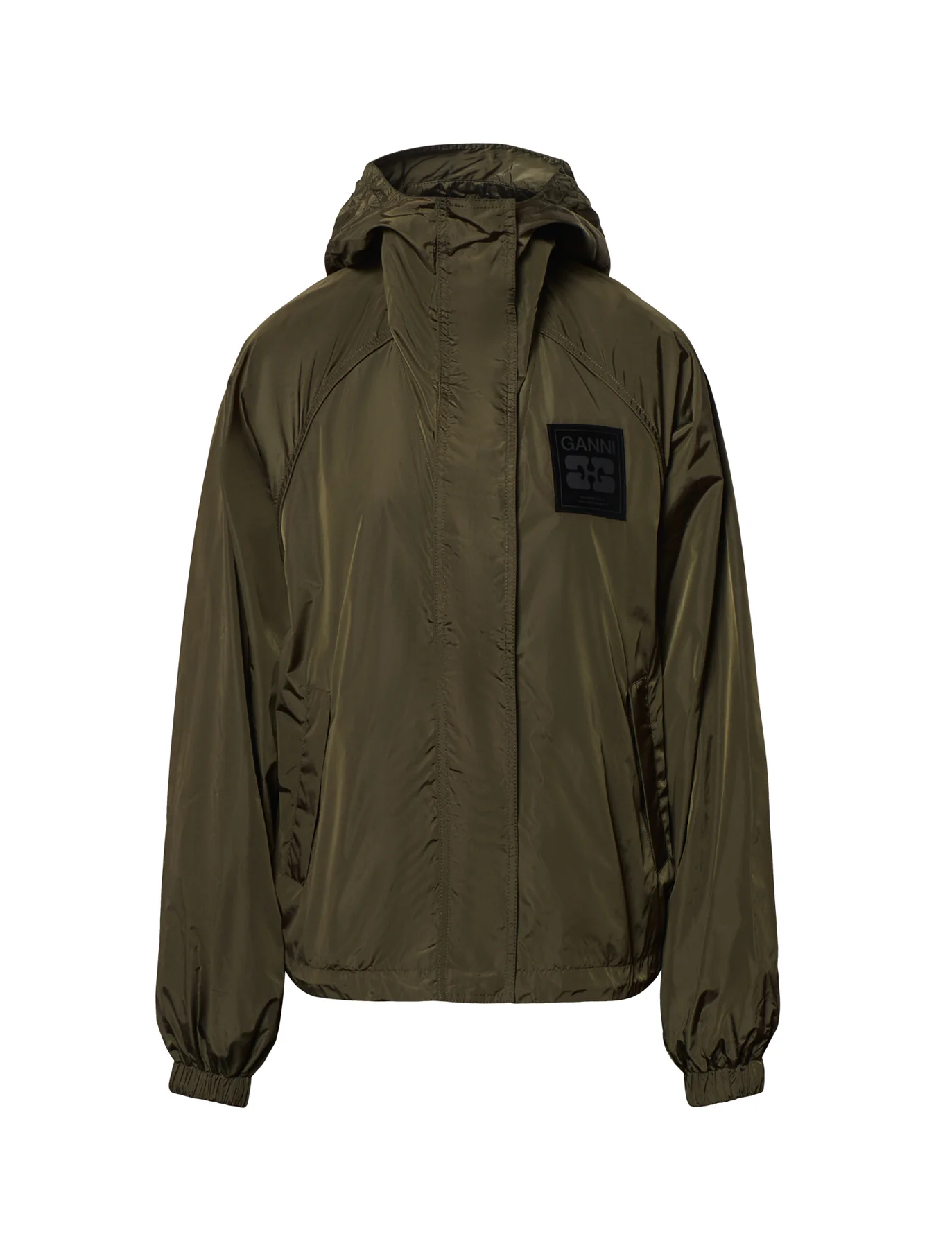 Flyweight Zip Nylon Jacket Green