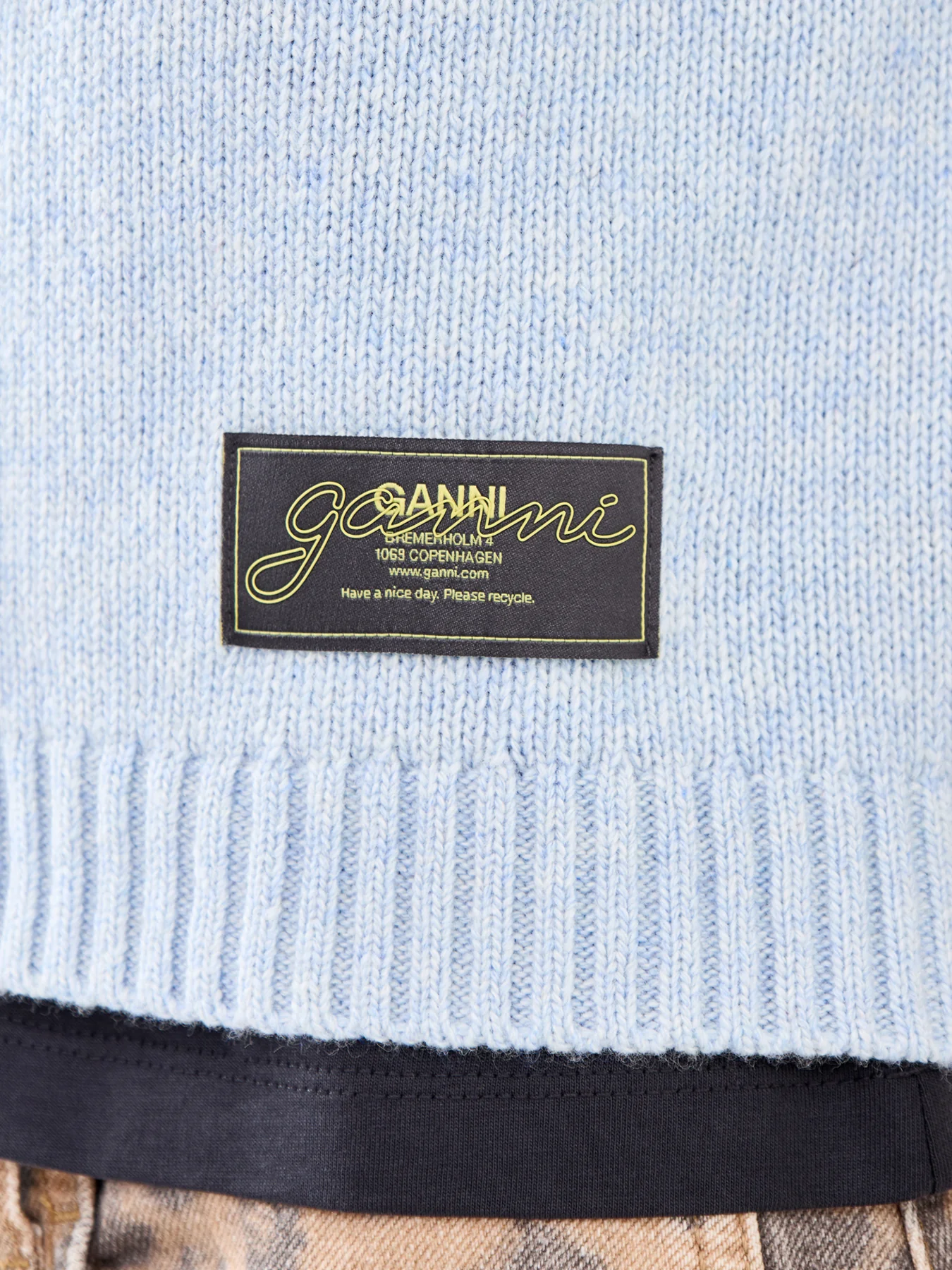 Future Wool Mix Short Sleeve Cardigan - Image 3