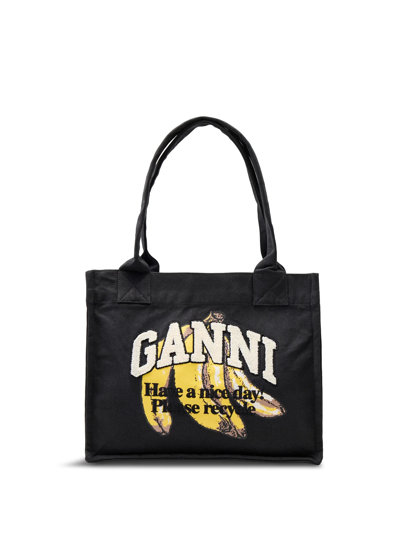 Large Easy Shopper Banana Print