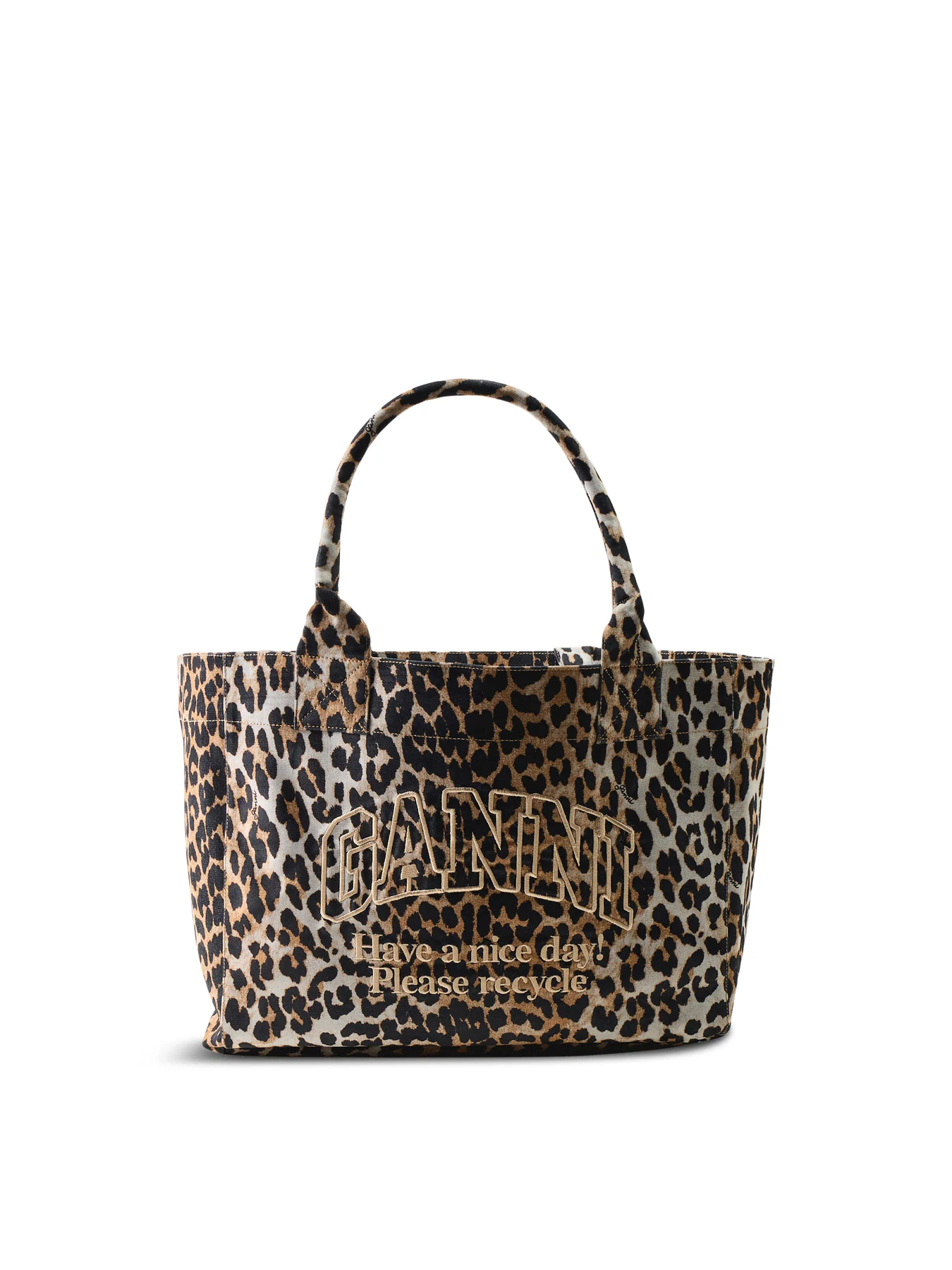 Medium Trapeze Shopper Reversible Blue
