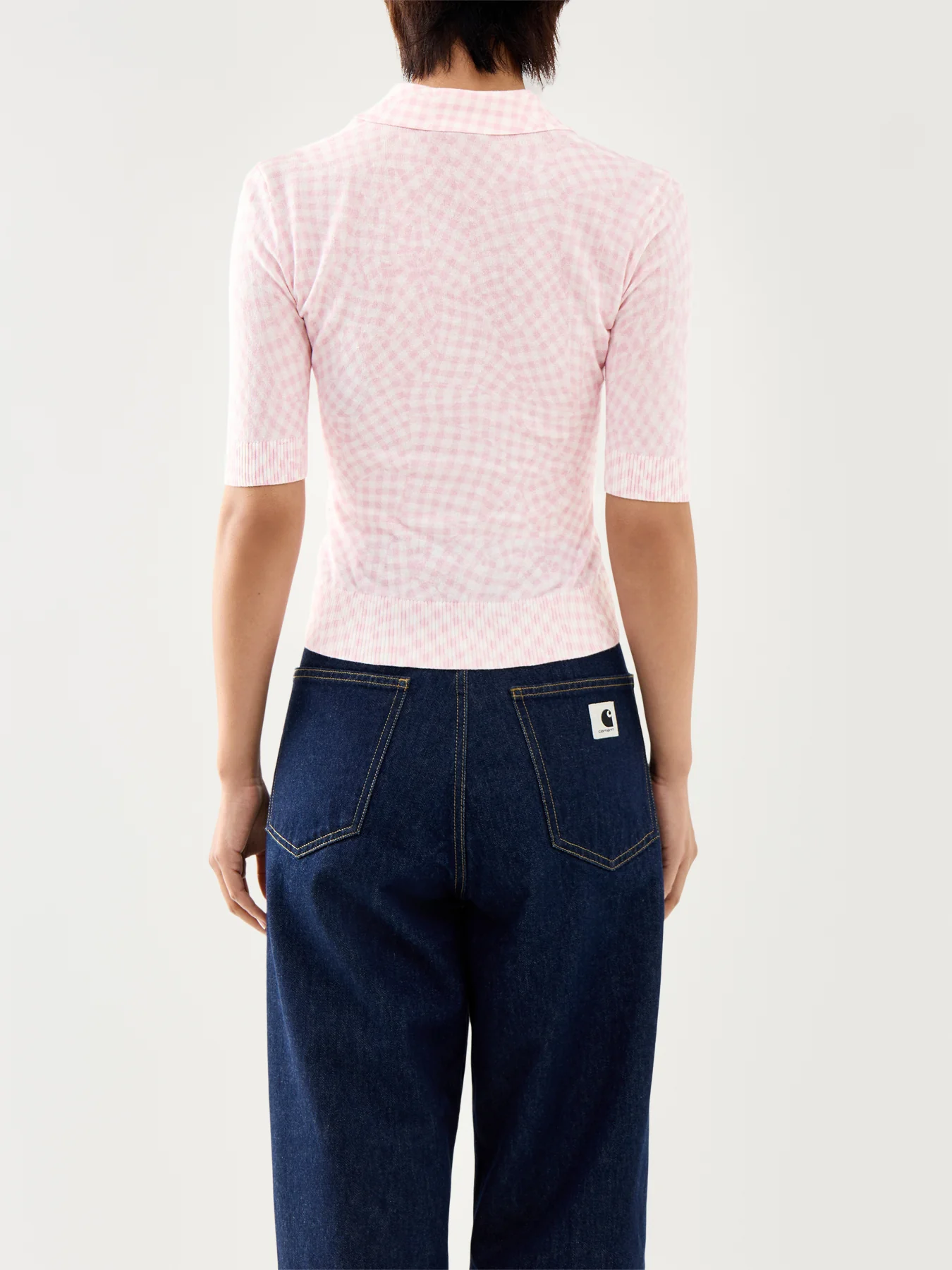Sheer Cotton Printed Polo - Image 5