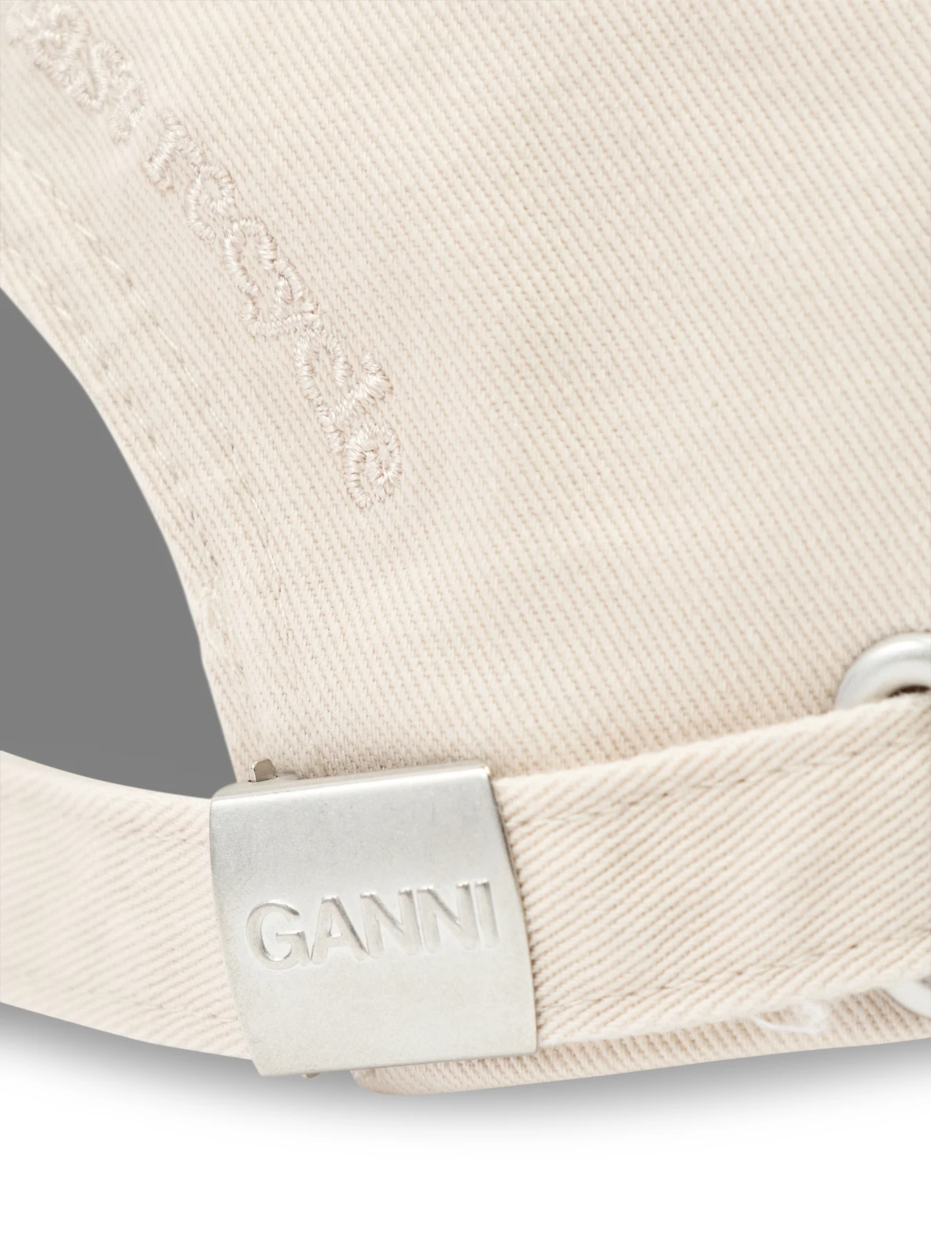 Washed Cotton Canvas Cap - Image 3