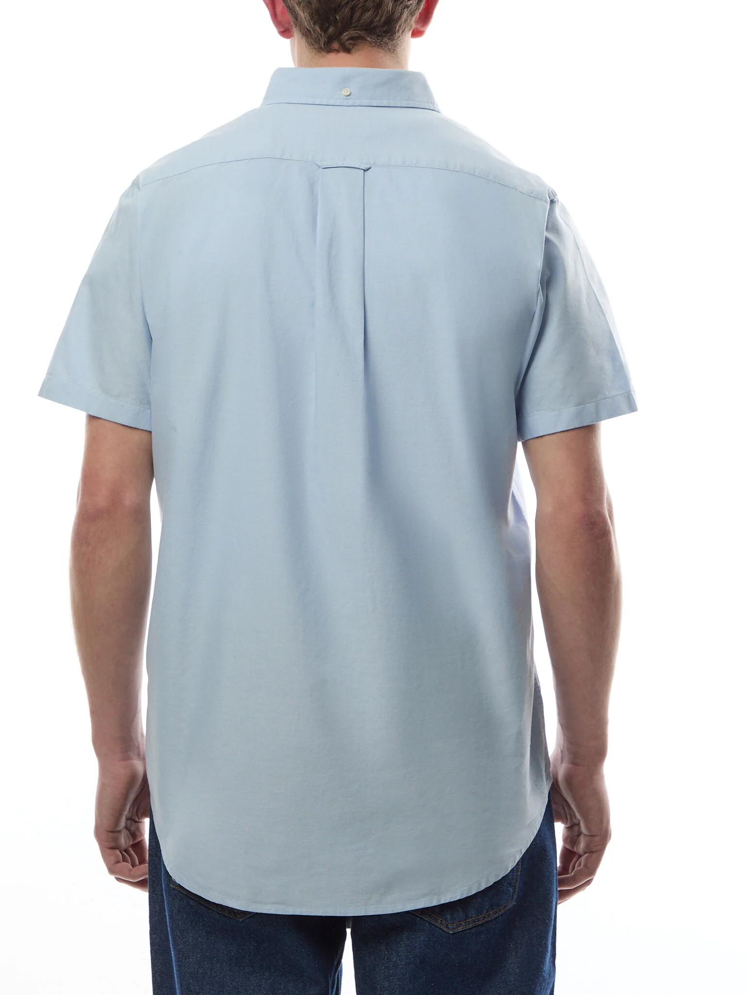 Regular Fit Classic Oxford Short Sleeve Shirt - Image 4