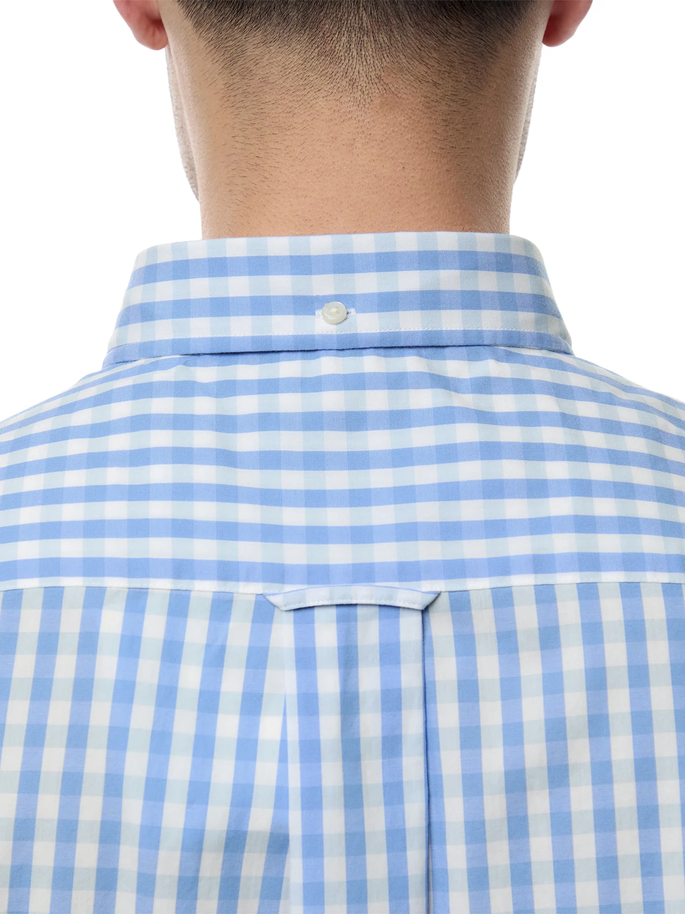 Classic Poplin Gingham Shirt - Image 3