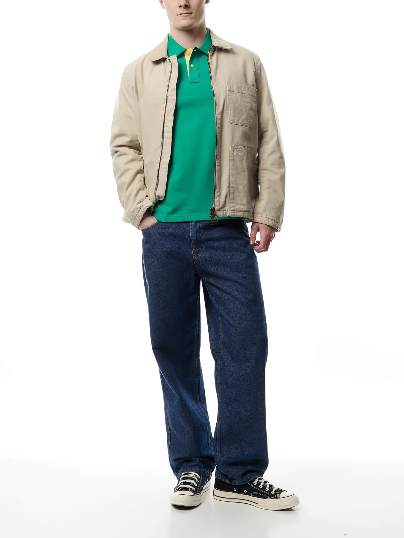 Contrast Piqué Polo Shirt - Image 2