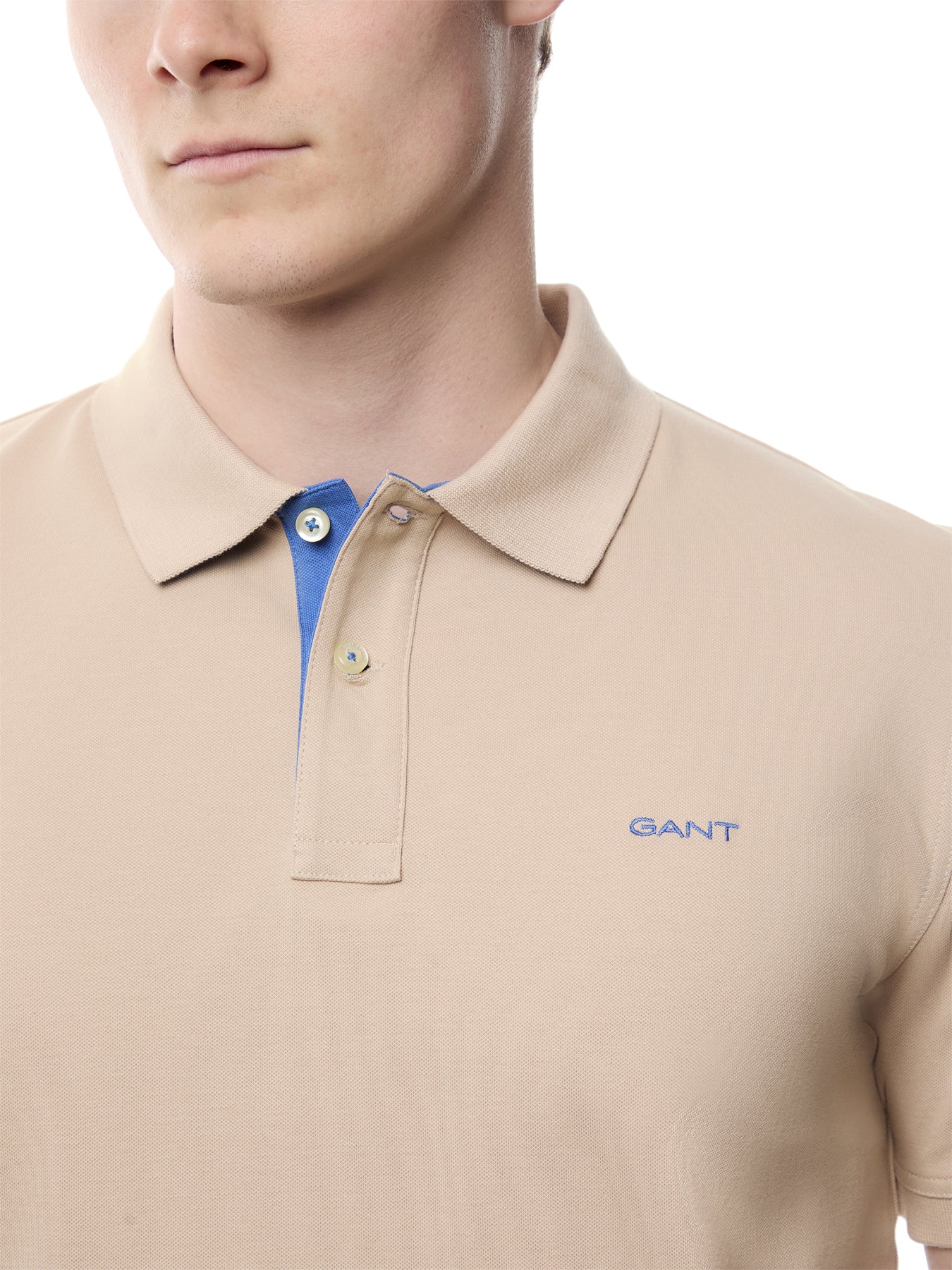 Contrast Piqué Polo Shirt - Image 3