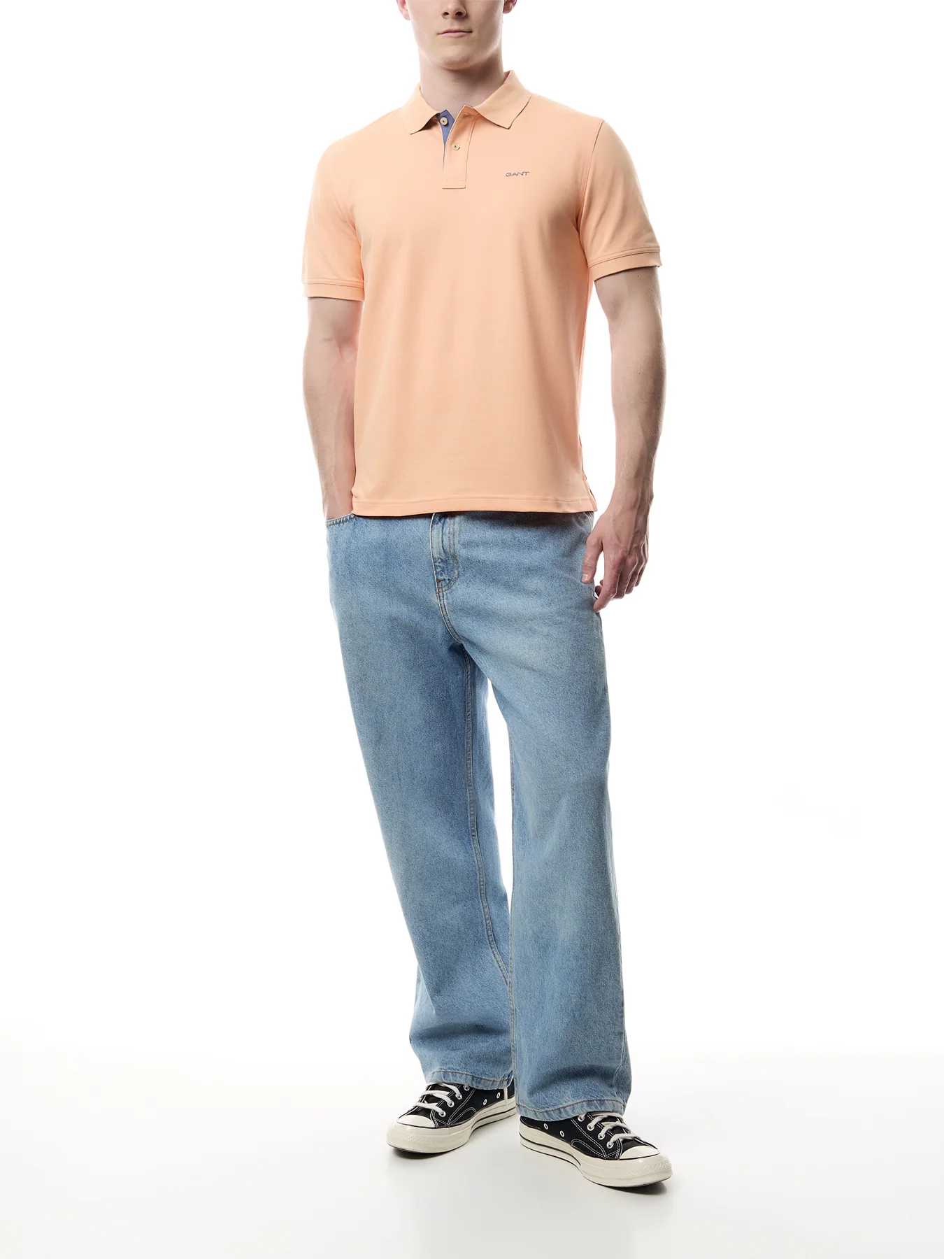 Contrast Piqué Polo Shirt - Image 2