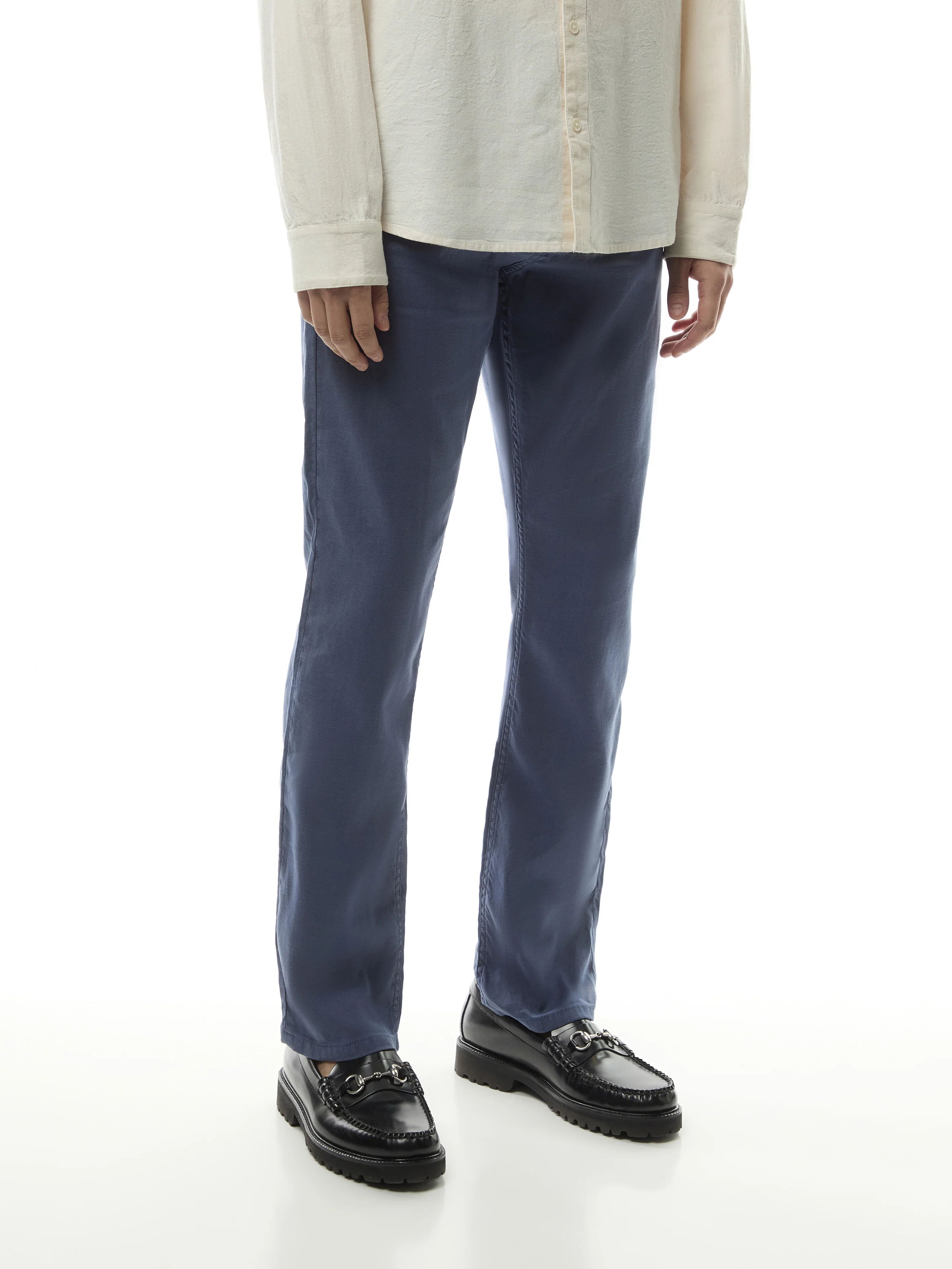 Cotton Linen Jeans - Image 4