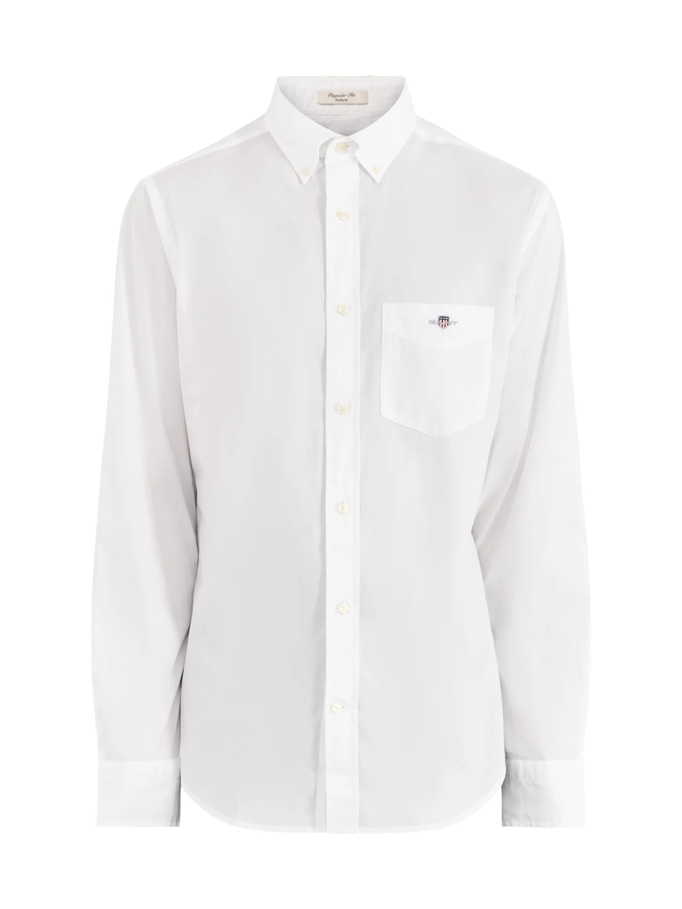 Regular Fit Poplin Shirt White