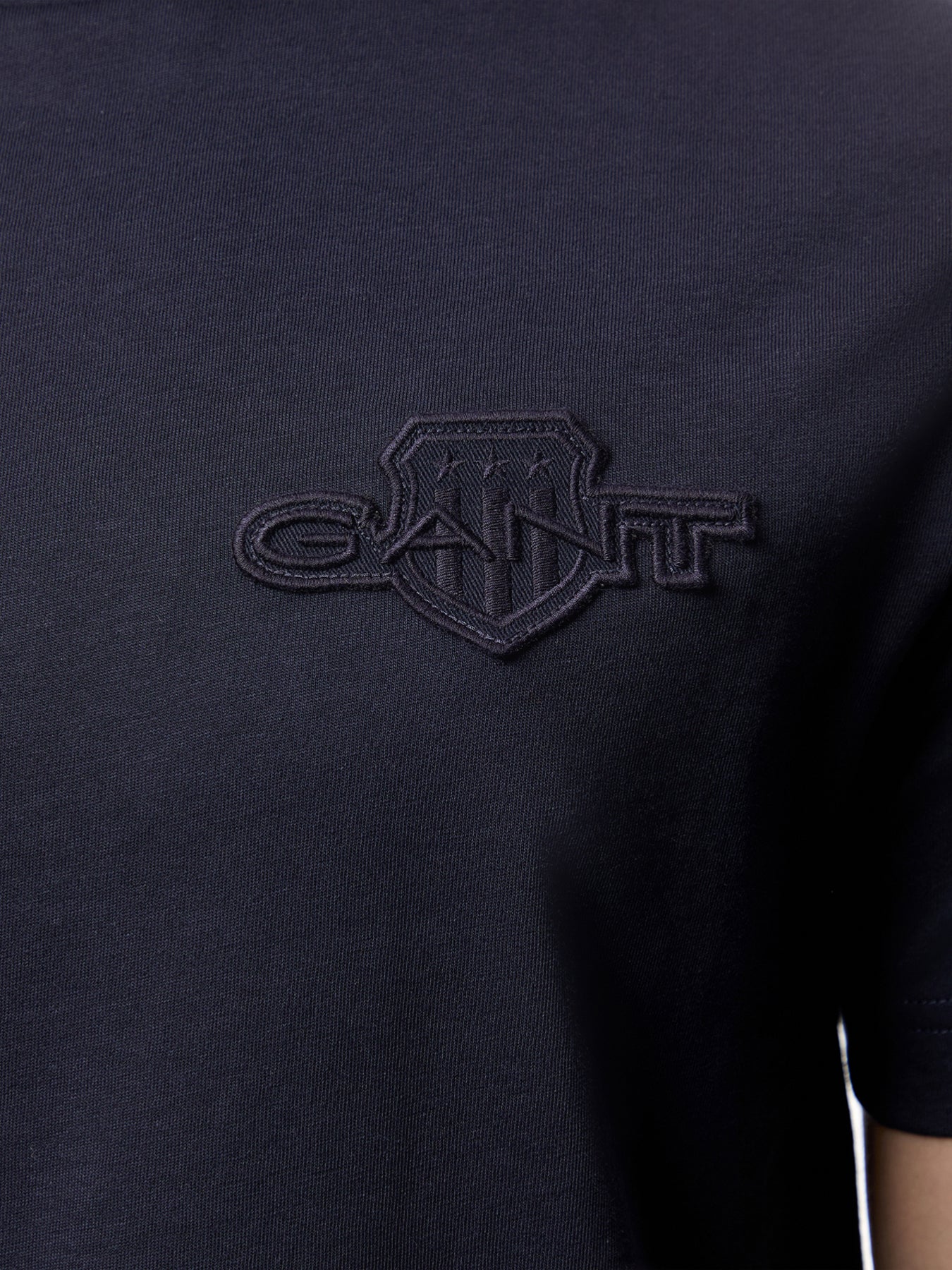 Tonal Shield Evening Blue T-Shirt - Image 3