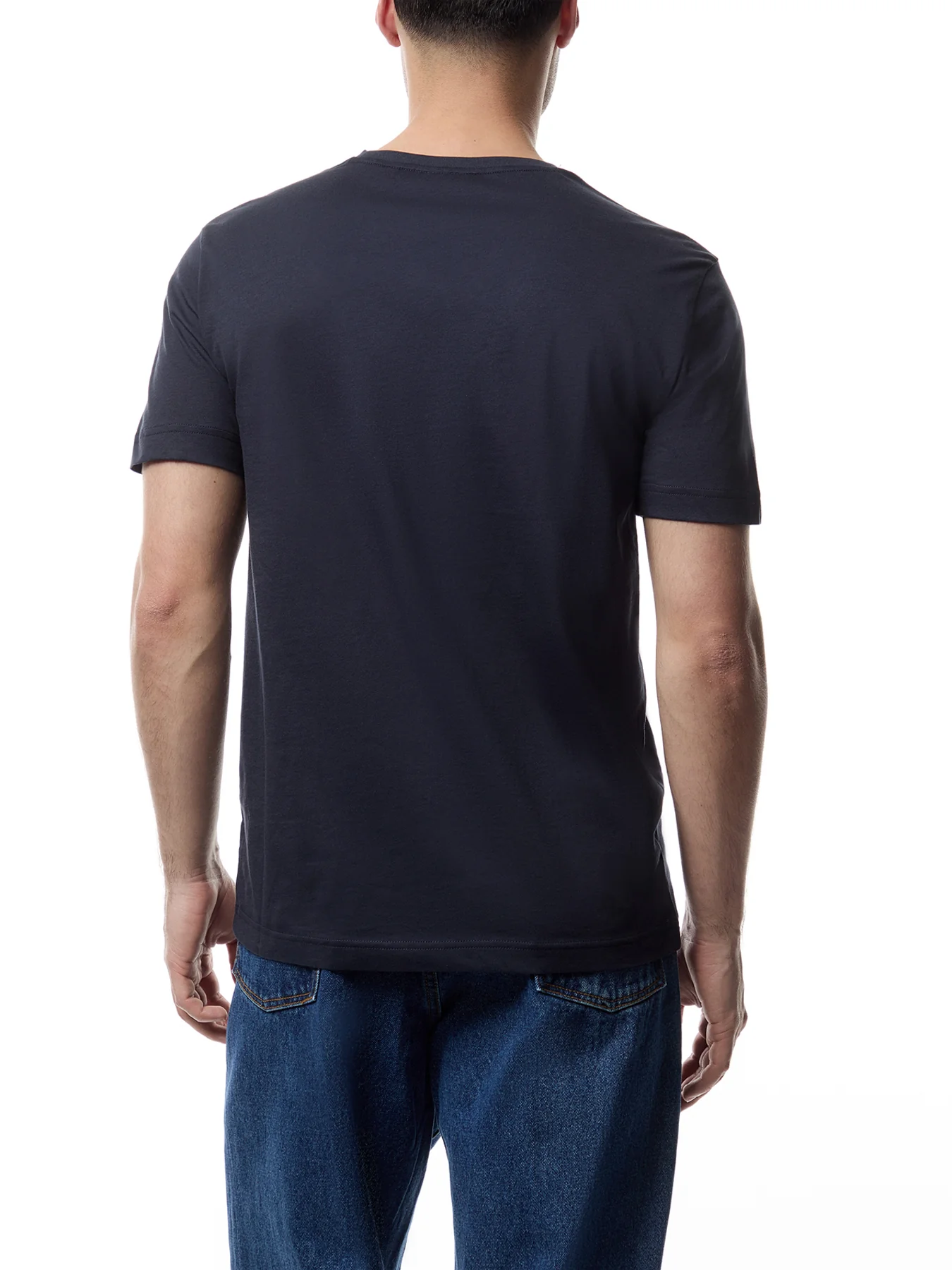 Tonal Shield Evening Blue T-Shirt - Image 5