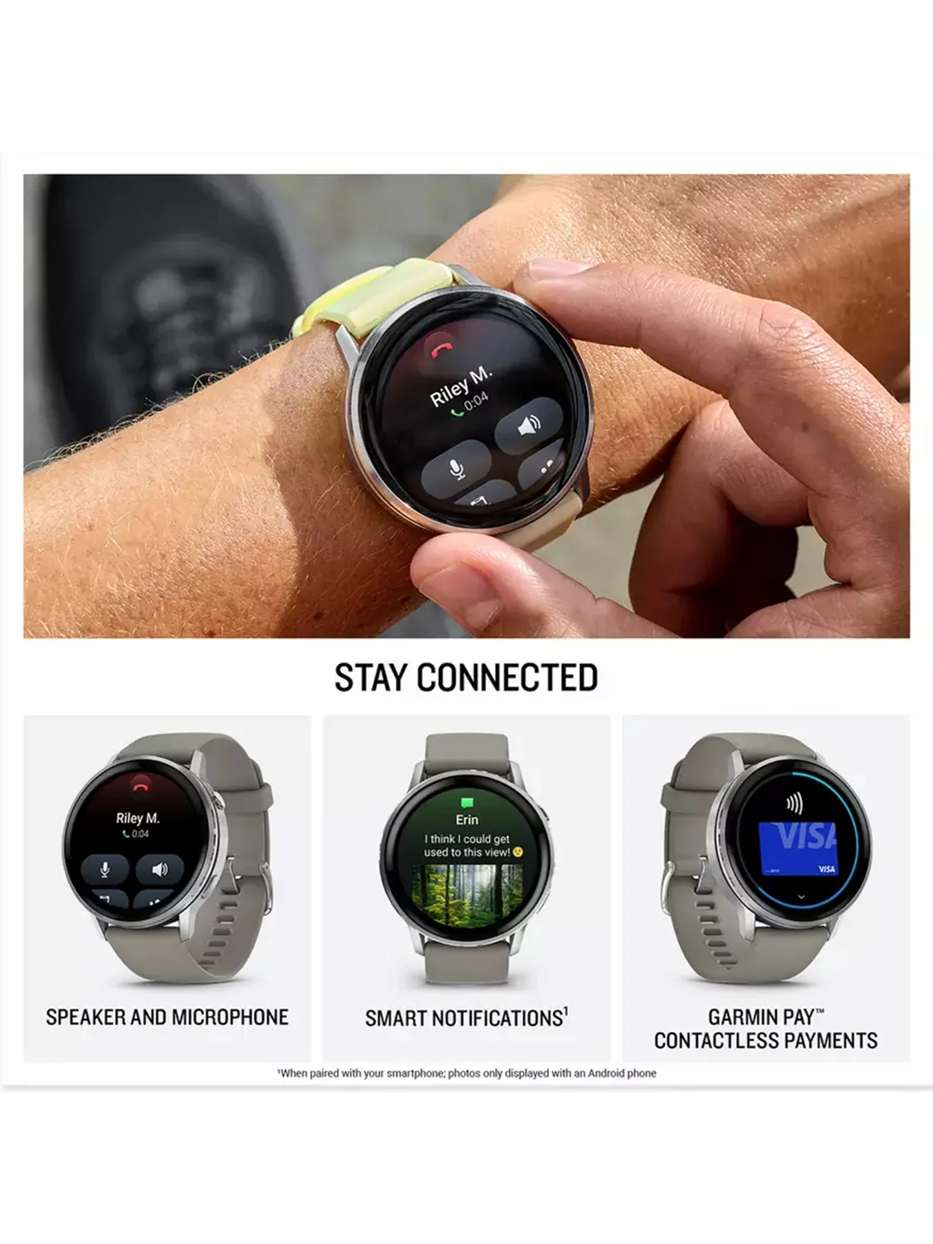 Venu 4 Smartwatch 41mm Black - Image 2