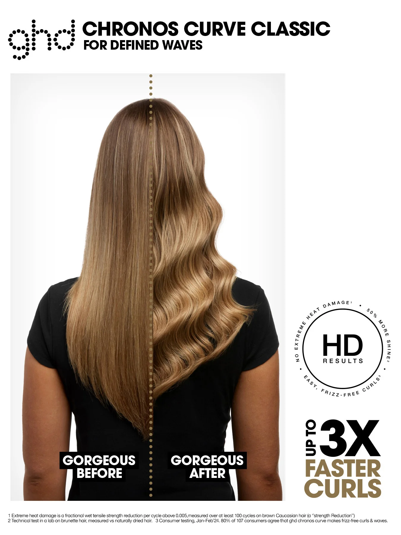 Chronos Curve Classic Tong- 26mm Hair Curler - Image 4