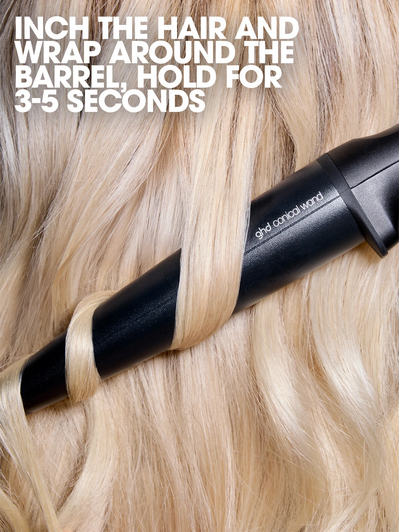 Chronos Curve Conical Wand - 28-23mm Hair Curler - Image 4