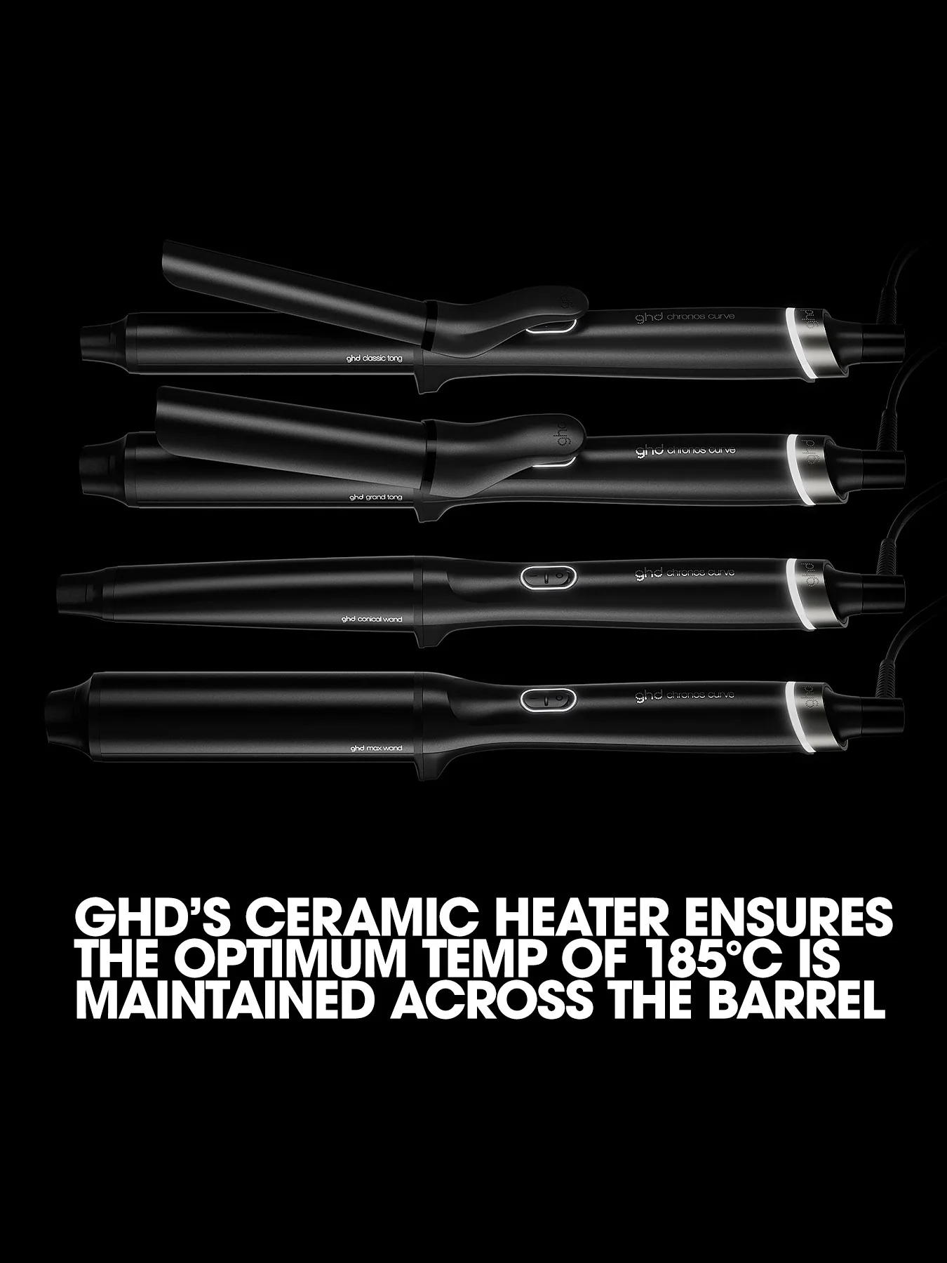Chronos Curve Conical Wand - 28-23mm Hair Curler - Image 5