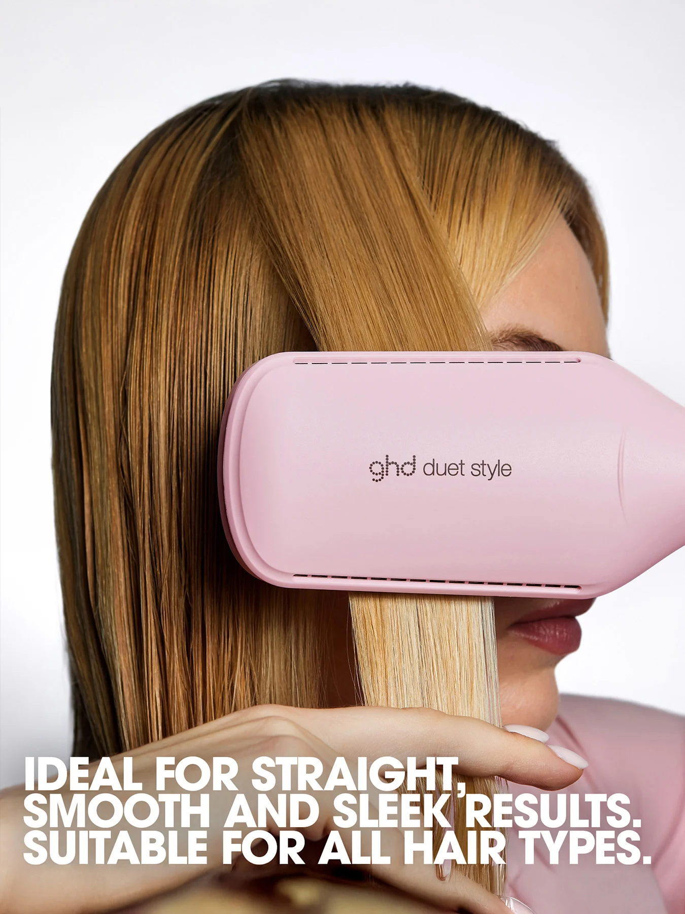 Duet Style Charity Limited Edition Hot Air Styler in Pink Sorbet - Image 5