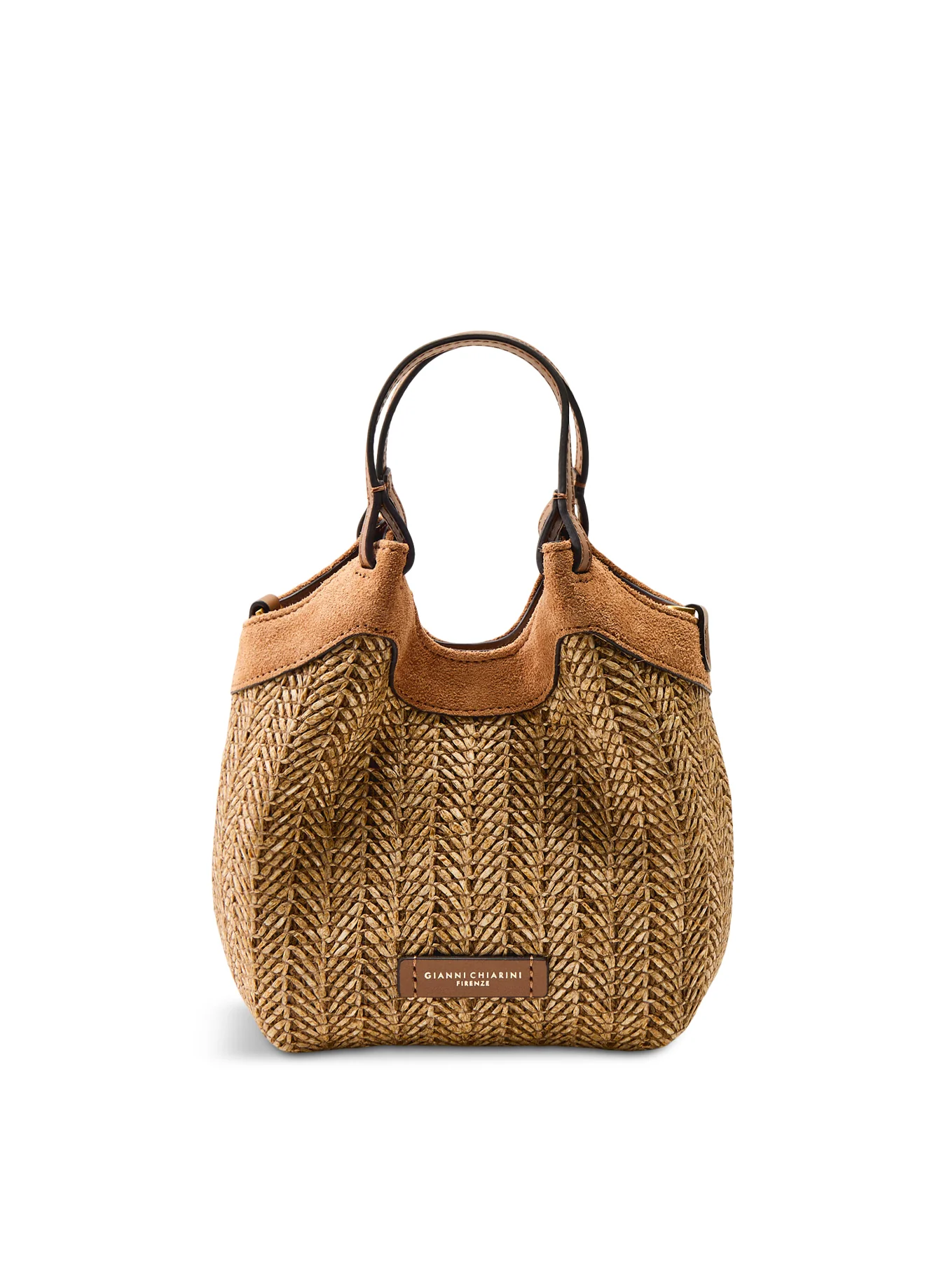 Dua S Straw Crossbody Bag Neutral