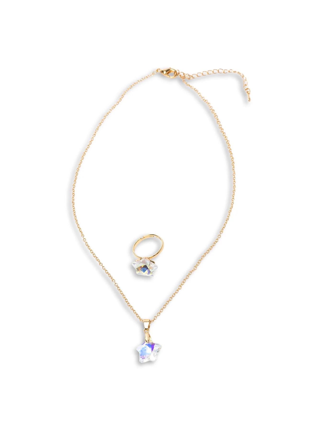 Holographic Star Necklace