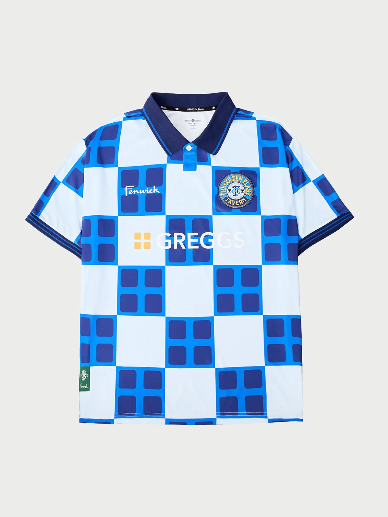 The Golden Flake Tavern Football Shirt Blue