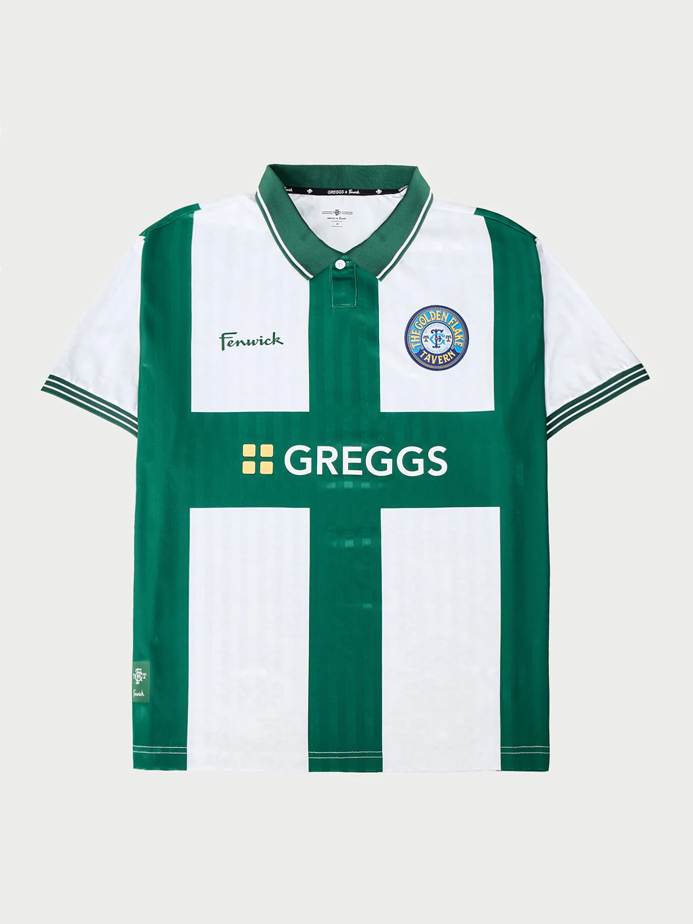 The Golden Flake Tavern Football Shirt Green