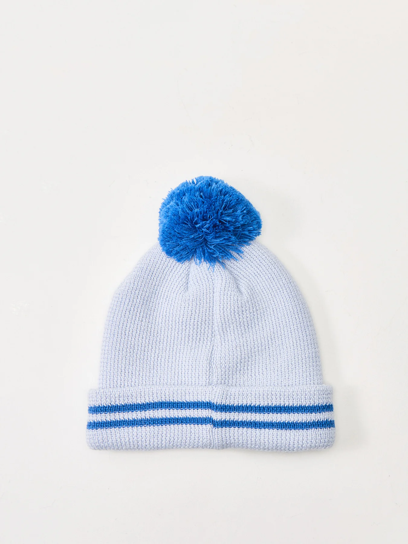 The Golden Flake Tavern Knitted Beanie Blue - Image 2