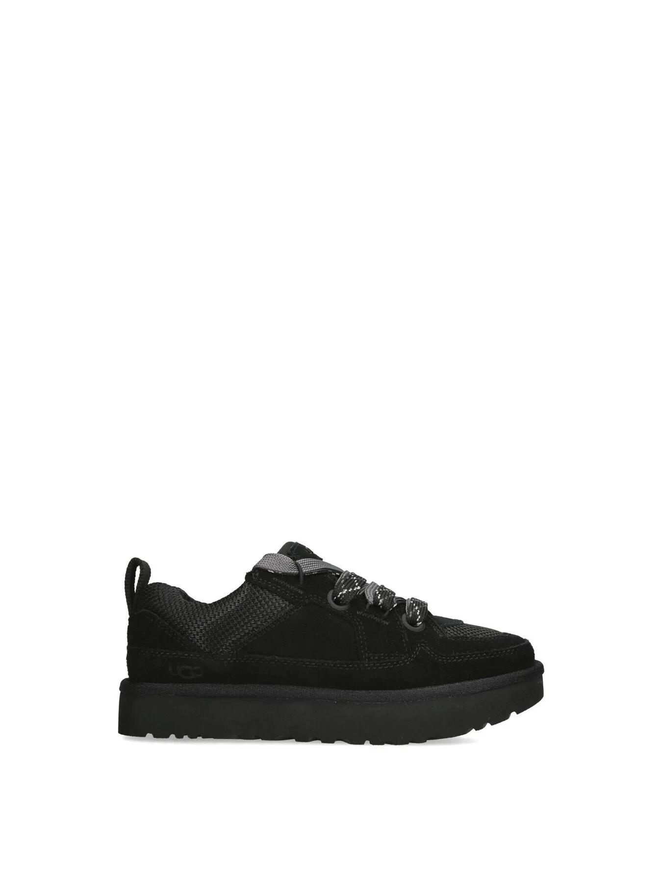 Womens Lo Lowmel Campfire Suede Low Top Trainers - Image 4