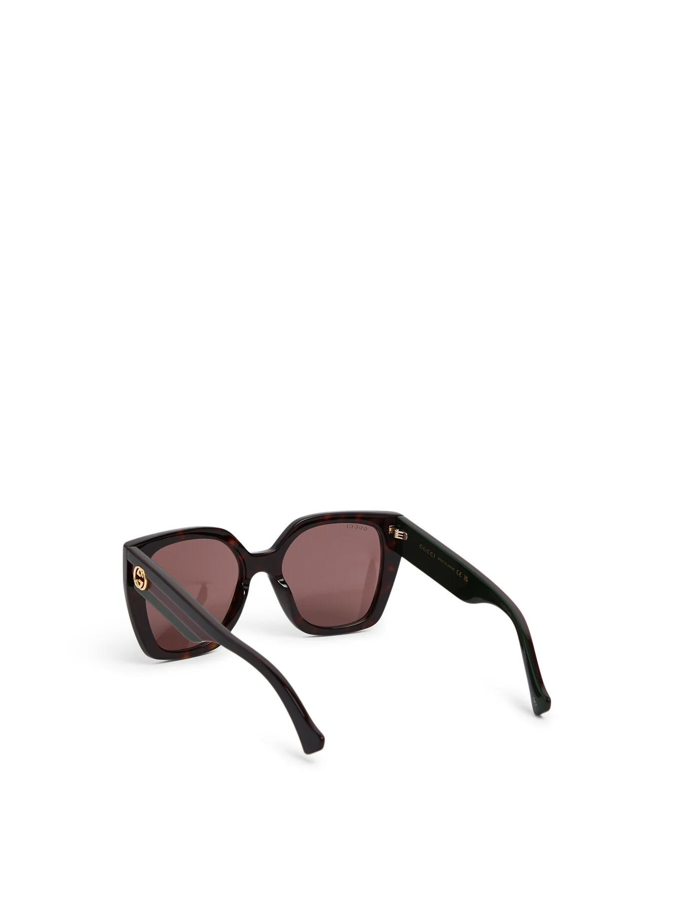 GG1300S Gucci Stripe Recycled Acetate Sunglasses - Image 3