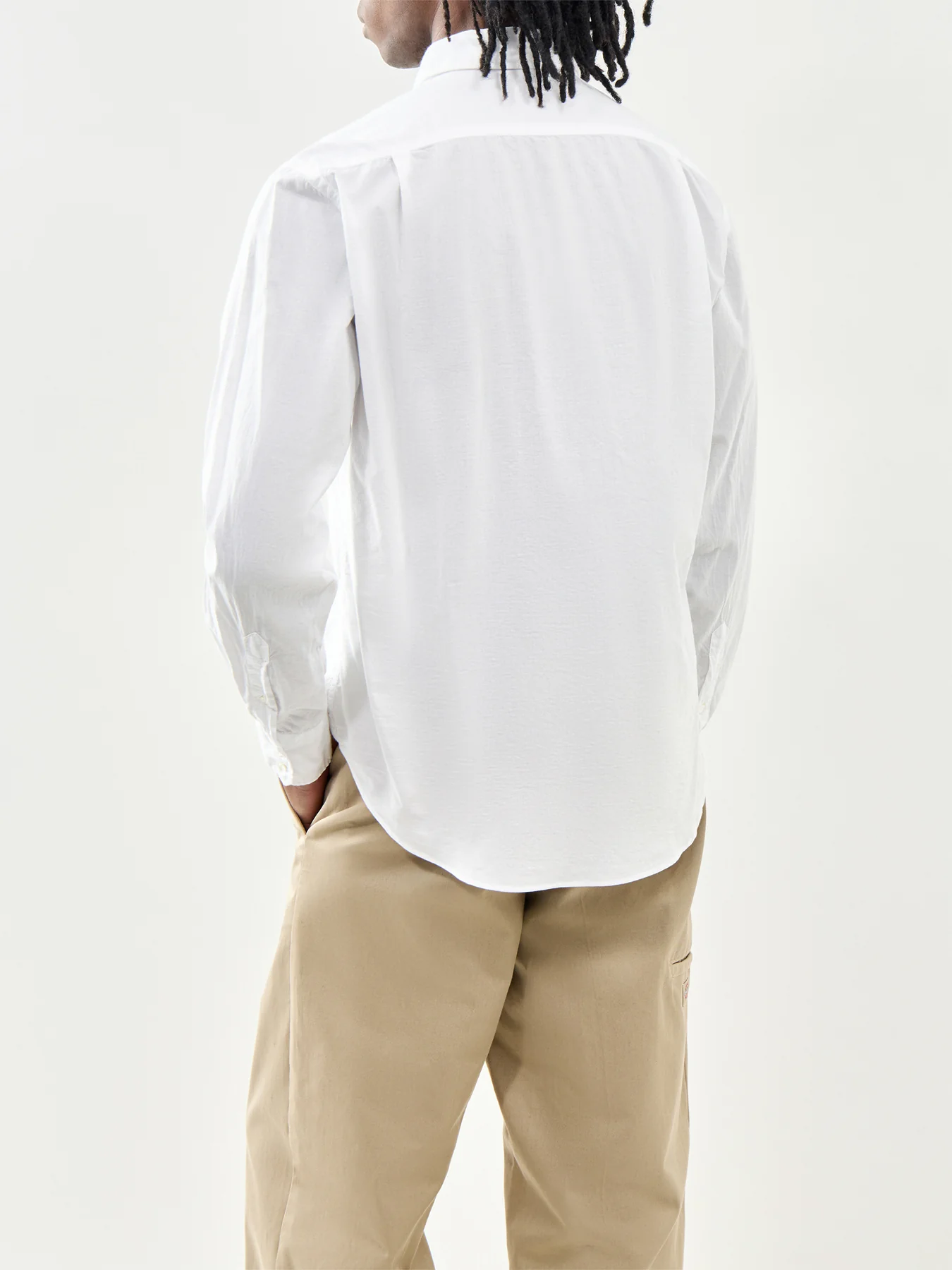 Patterned Shirt White - Image 5