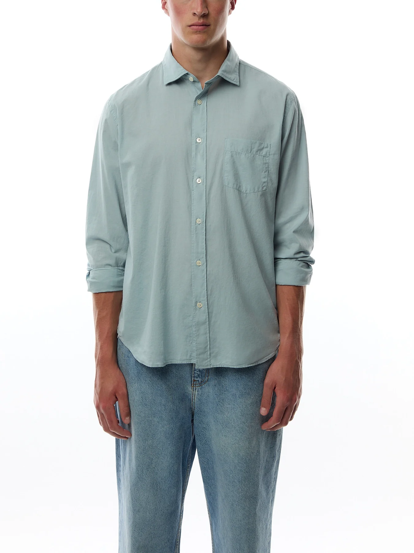 Summer Voile Paul Pat Men Woven Shirt - Image 4