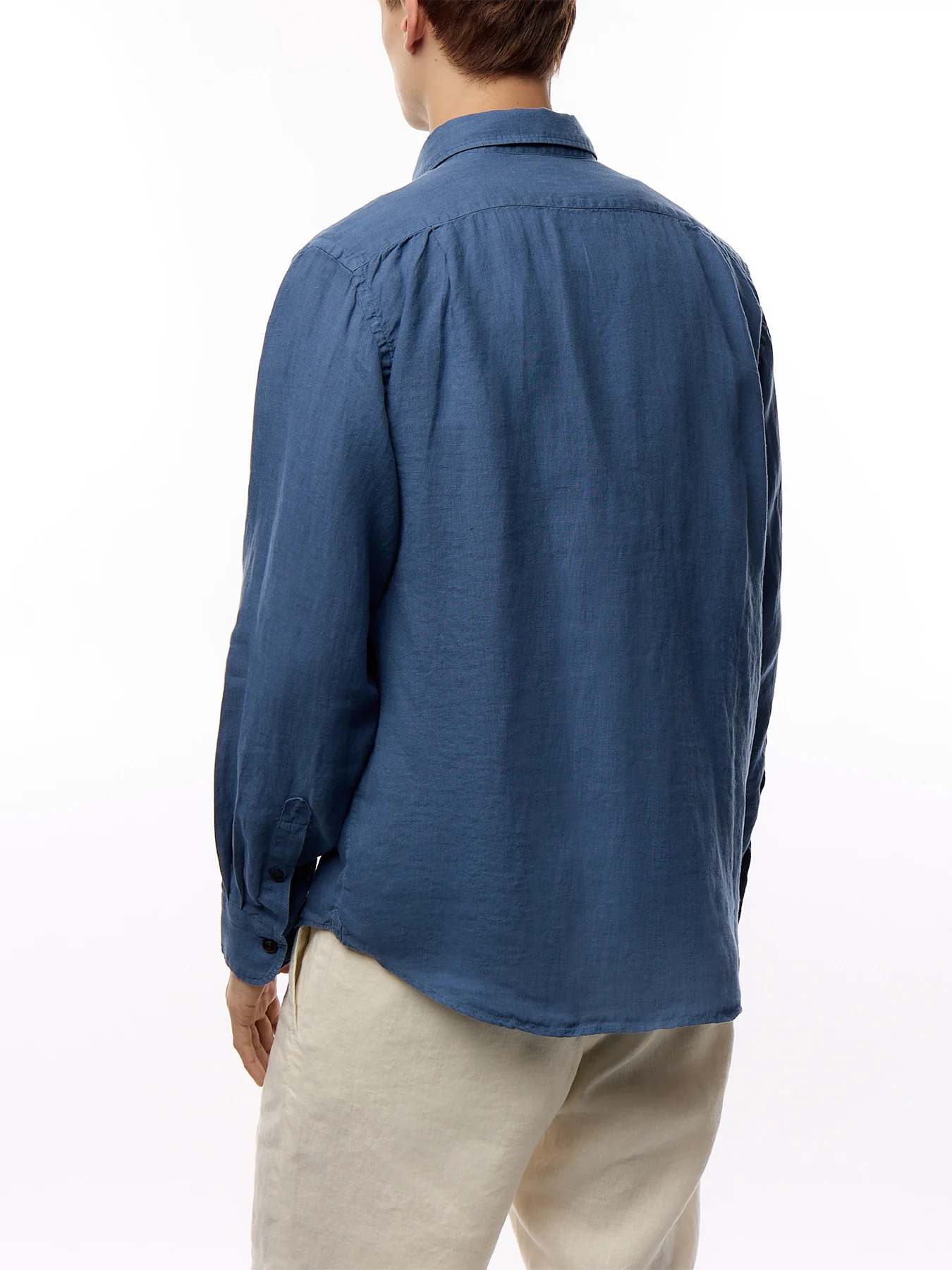 Two Pocket Linen Play Pat Woven Shirt - Image 5