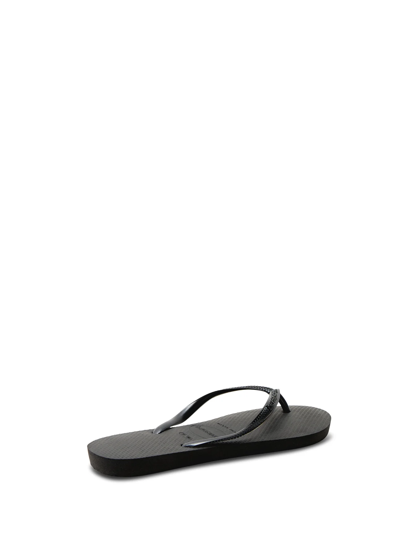 Slim Black Sandal - Image 2