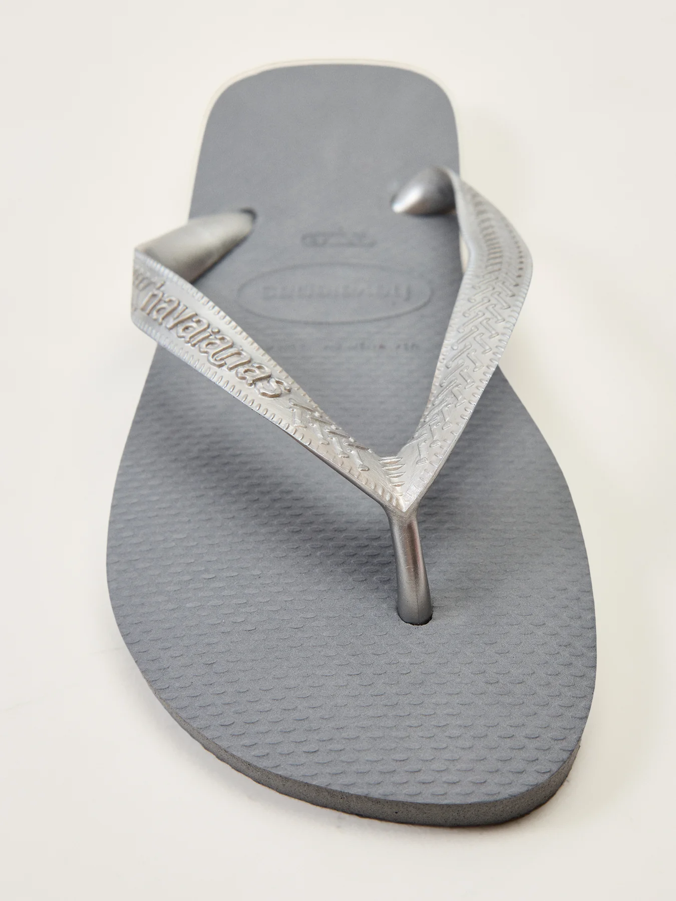 Top Tiras Steel Grey F17 Flip Flop - Image 3