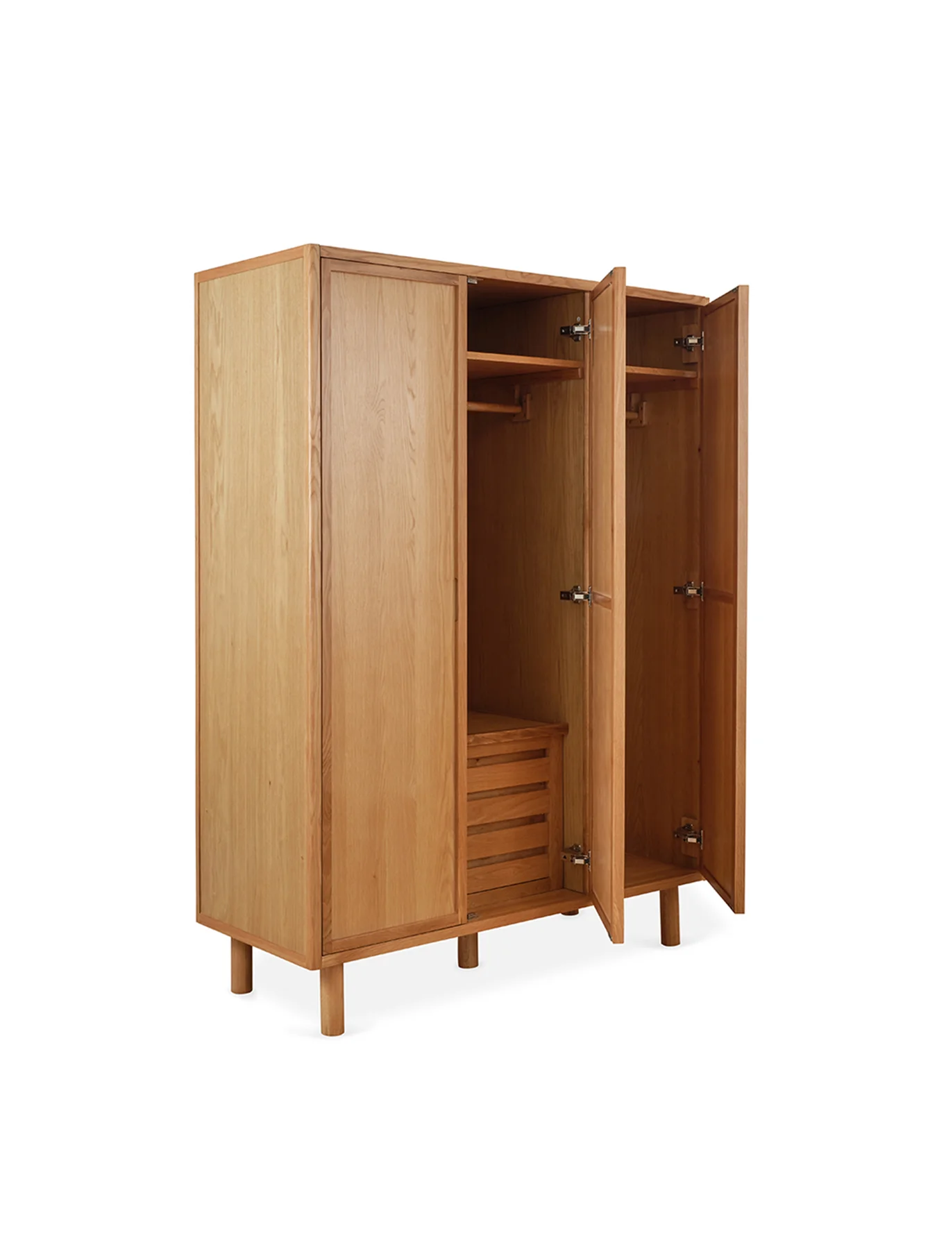 Noella Triple Wardrobe Oak - Image 3