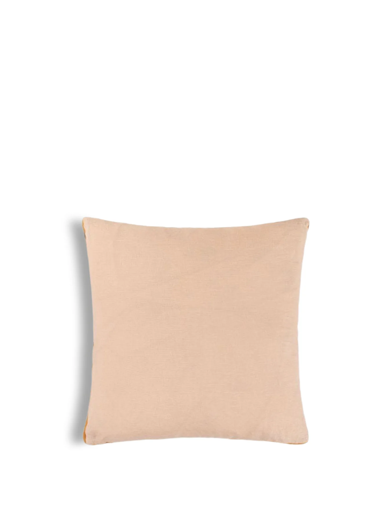 Limited Edition Linen Cushion Rose Pink & Royal Blue 45 x 45 cm - Image 3