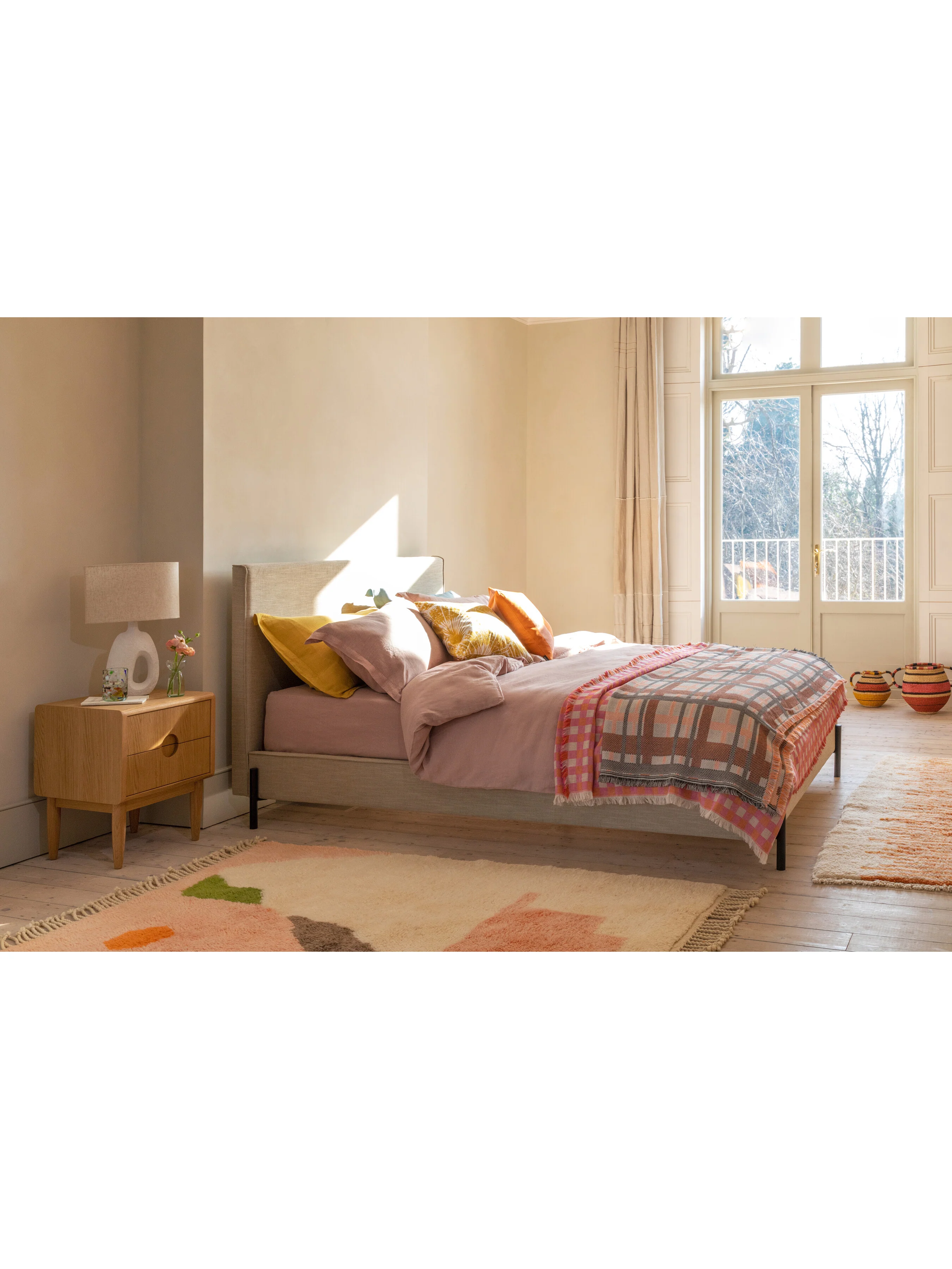 Washed Linen Fitted Sheet - Image 2