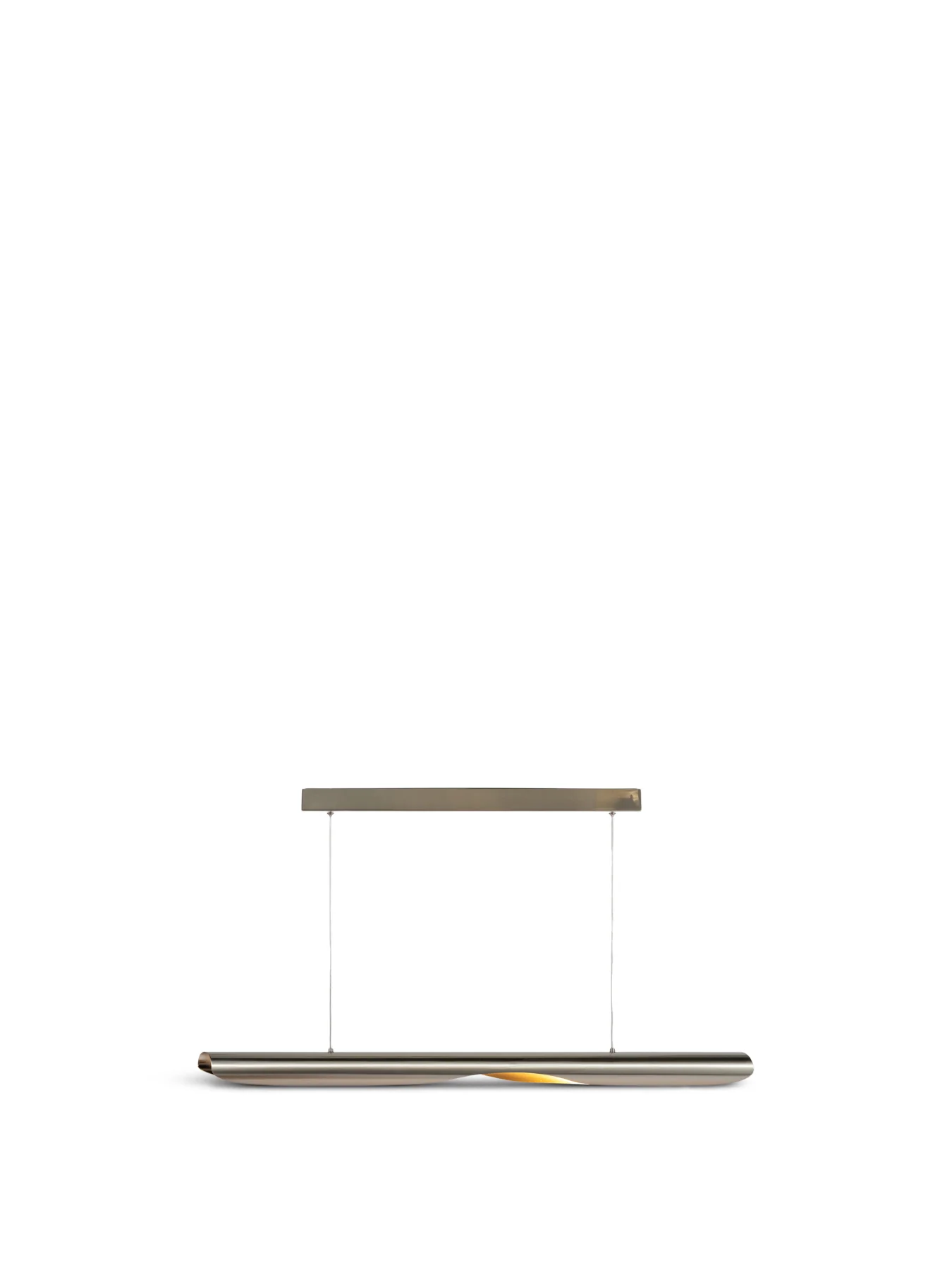Onda LED Long Pendant Steel - Image 3