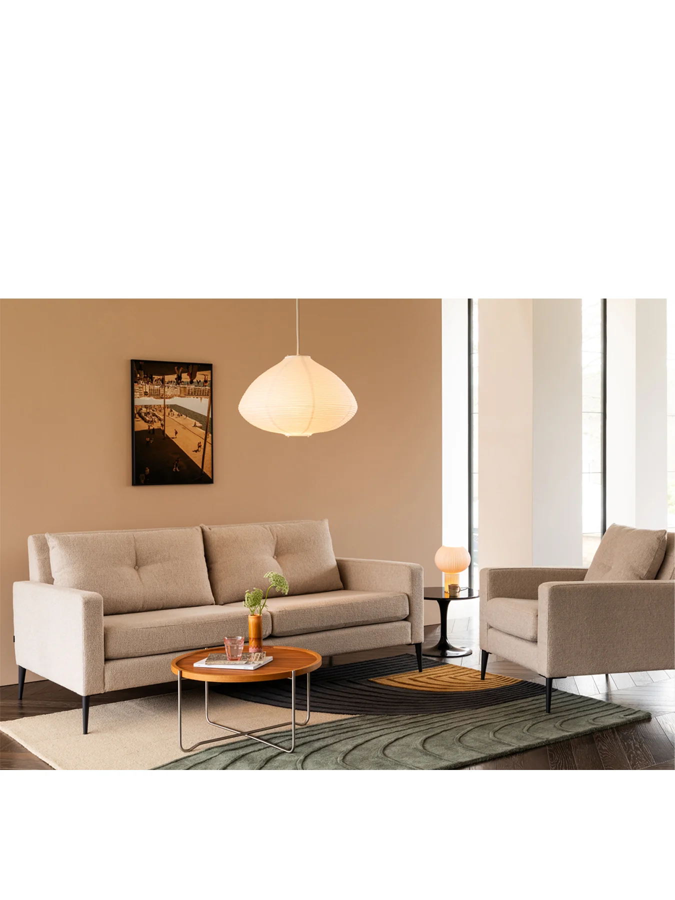 Carta Rice Paper Easyfit Pendant White - Image 3