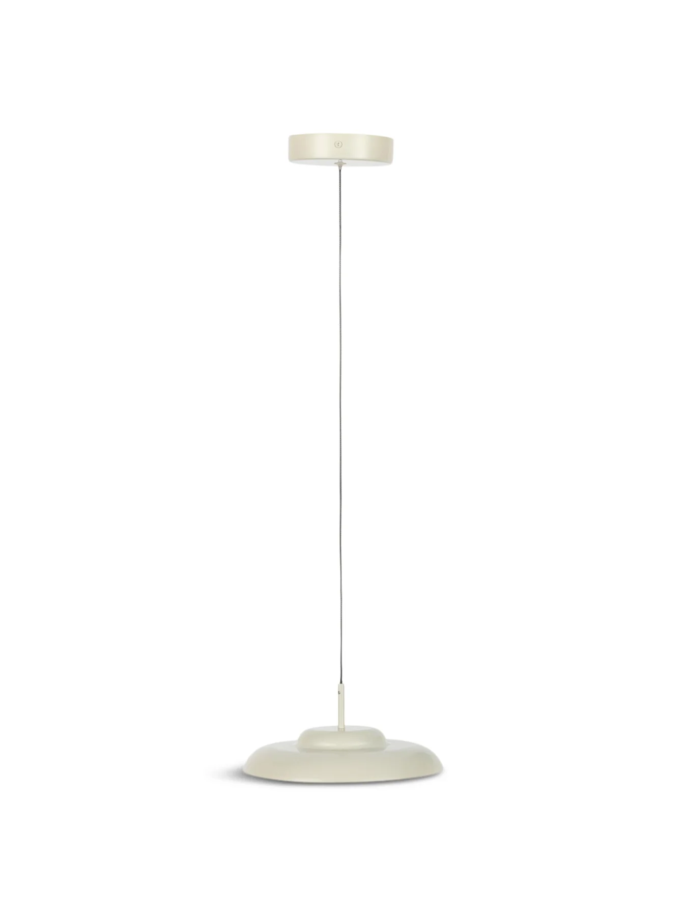 Diner LED Metal Pendant Small Natural