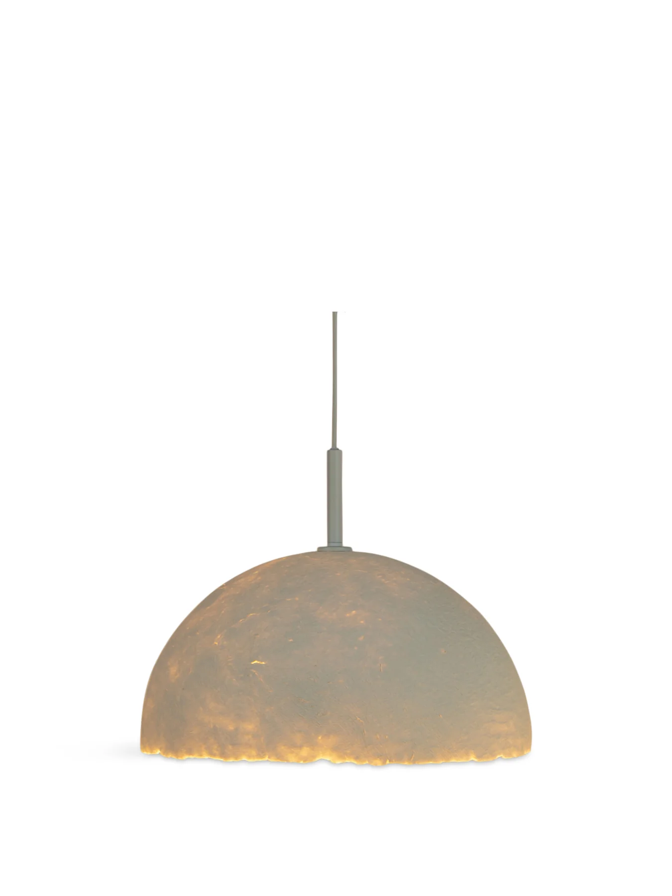 Pietra Papier Mache Pendant White 50cm - Image 3
