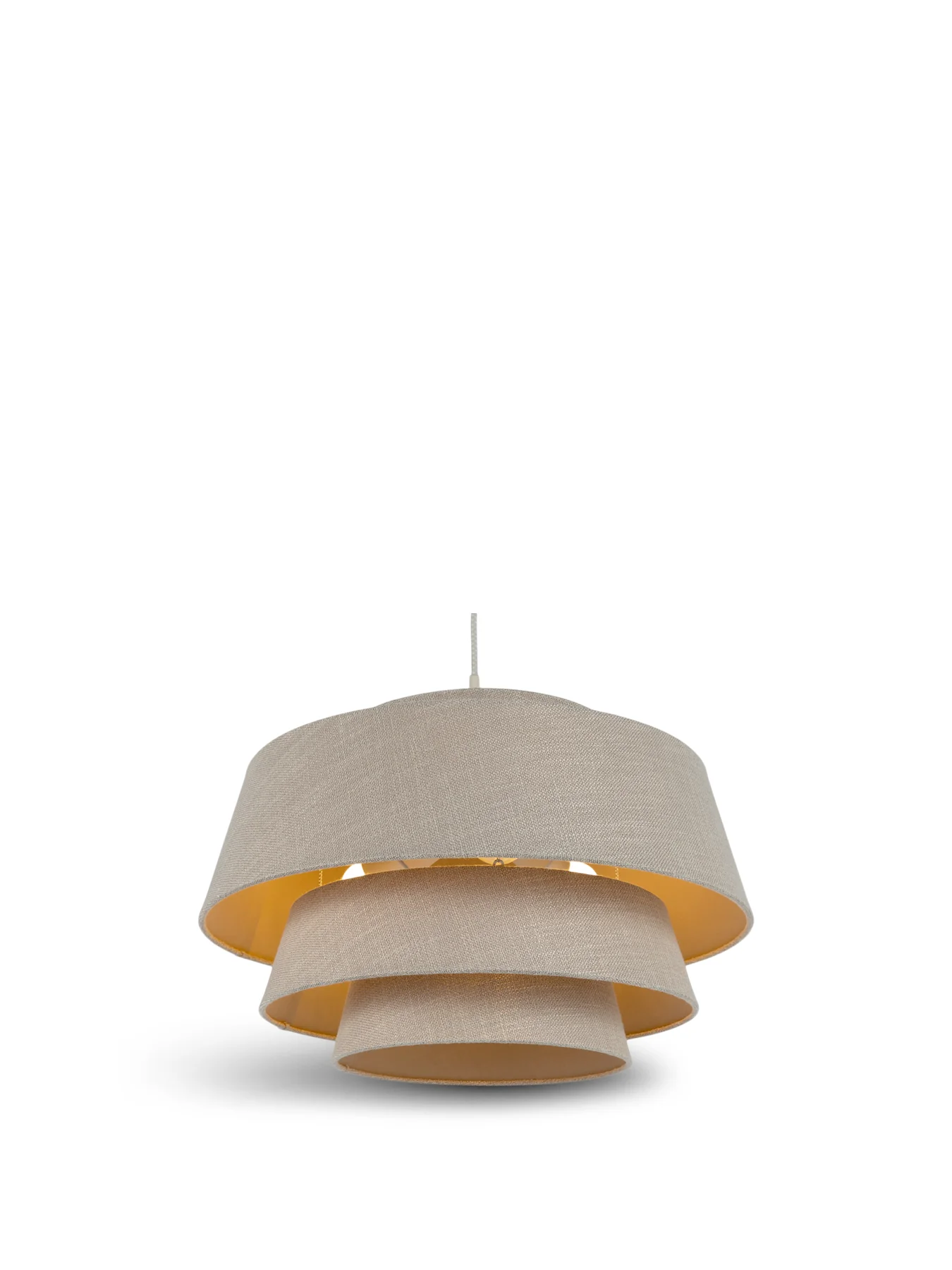 Tessuto 3 Tiered Pendant Natural - Image 3