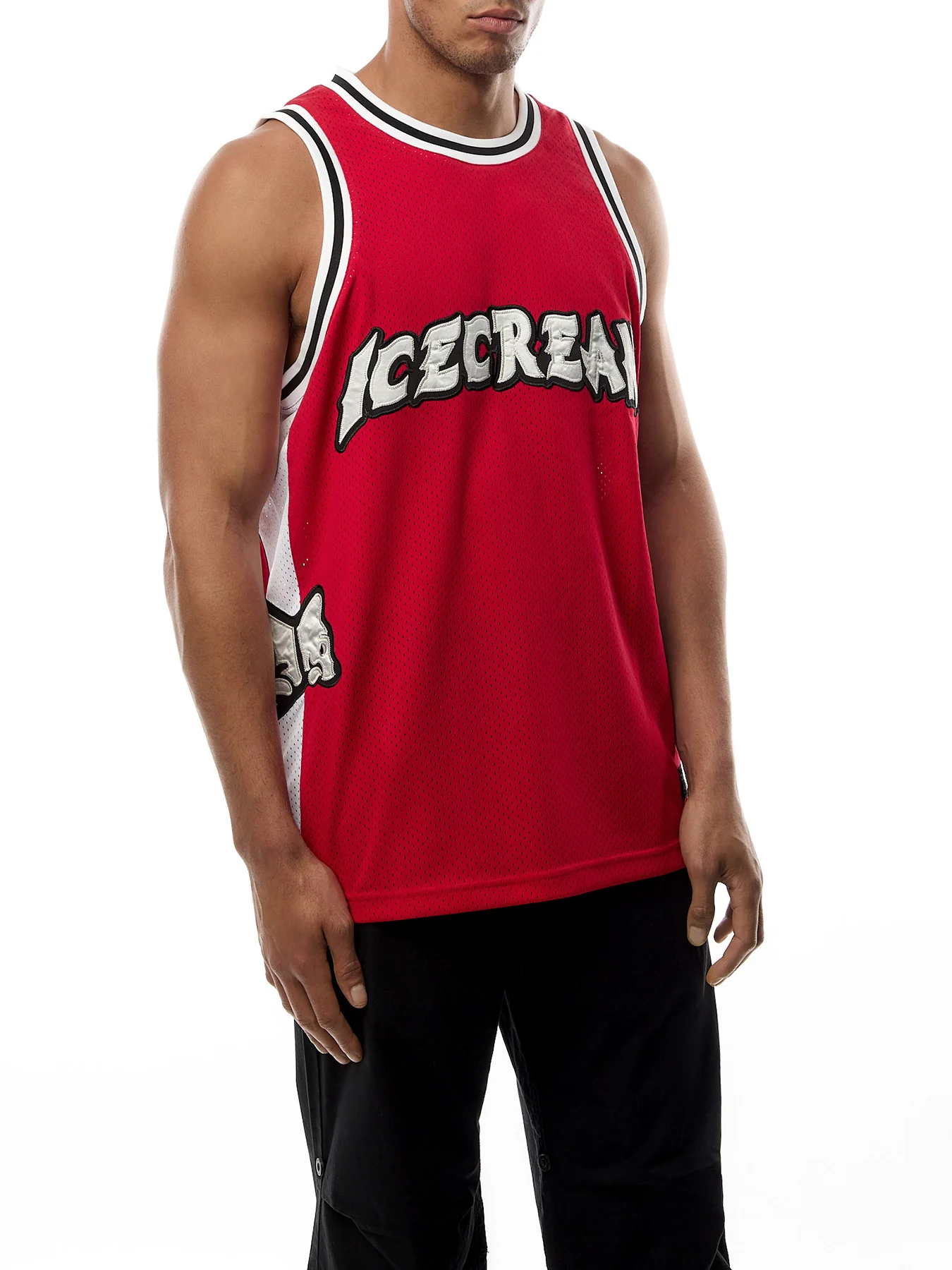 Running Puppy Applique Basketball Vest - Image 4