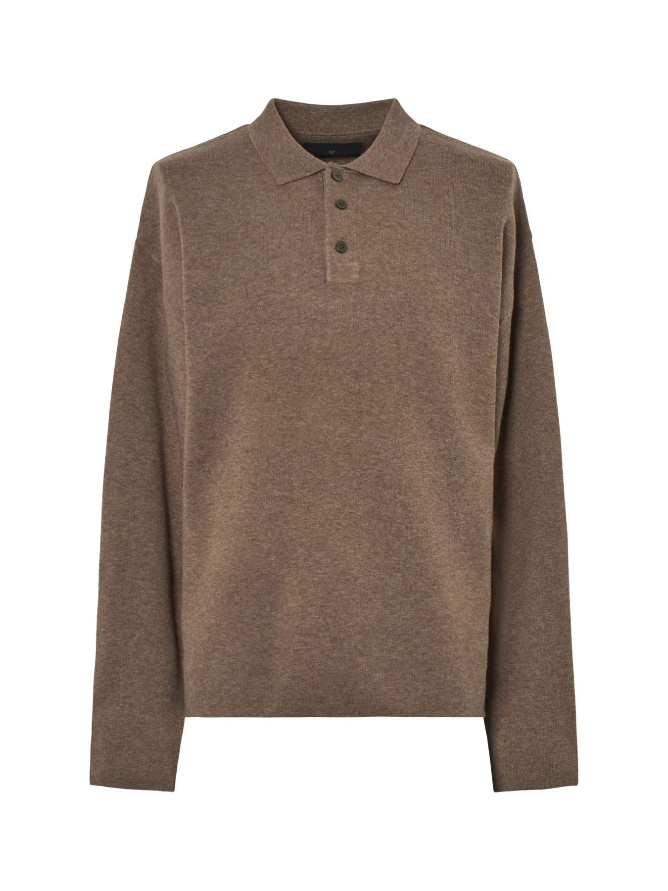 Bradfort Knit Polo Shirt Brown