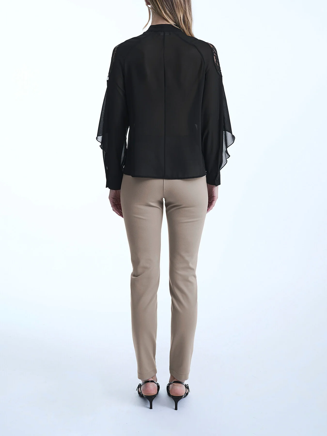 Lace Front Detail Shirt - Image 3