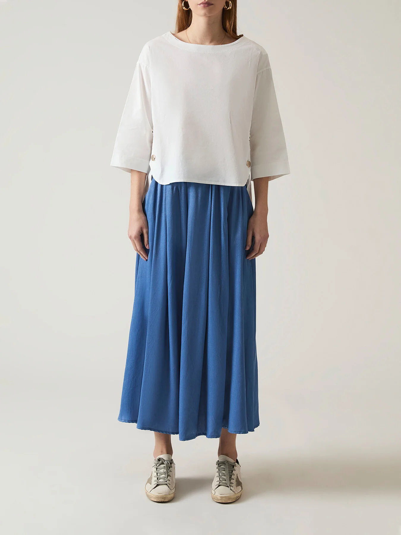 Blue Maxi Skirt - Image 2