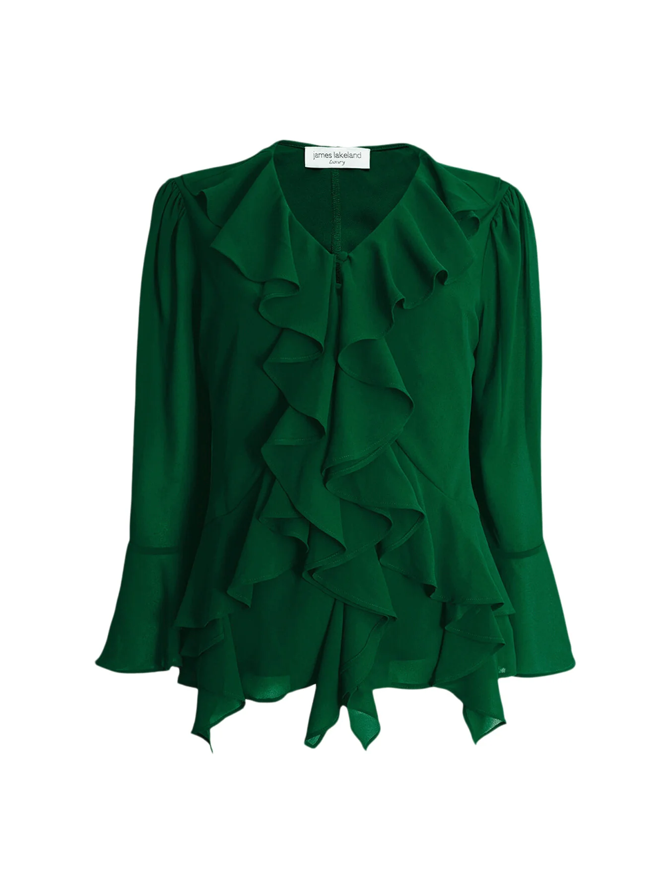 Chiffon Ruffle Shirt