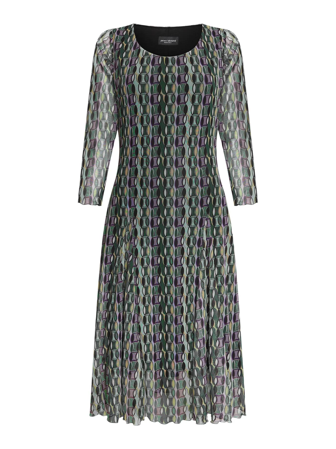 Sheer Sleeve Boho Dress