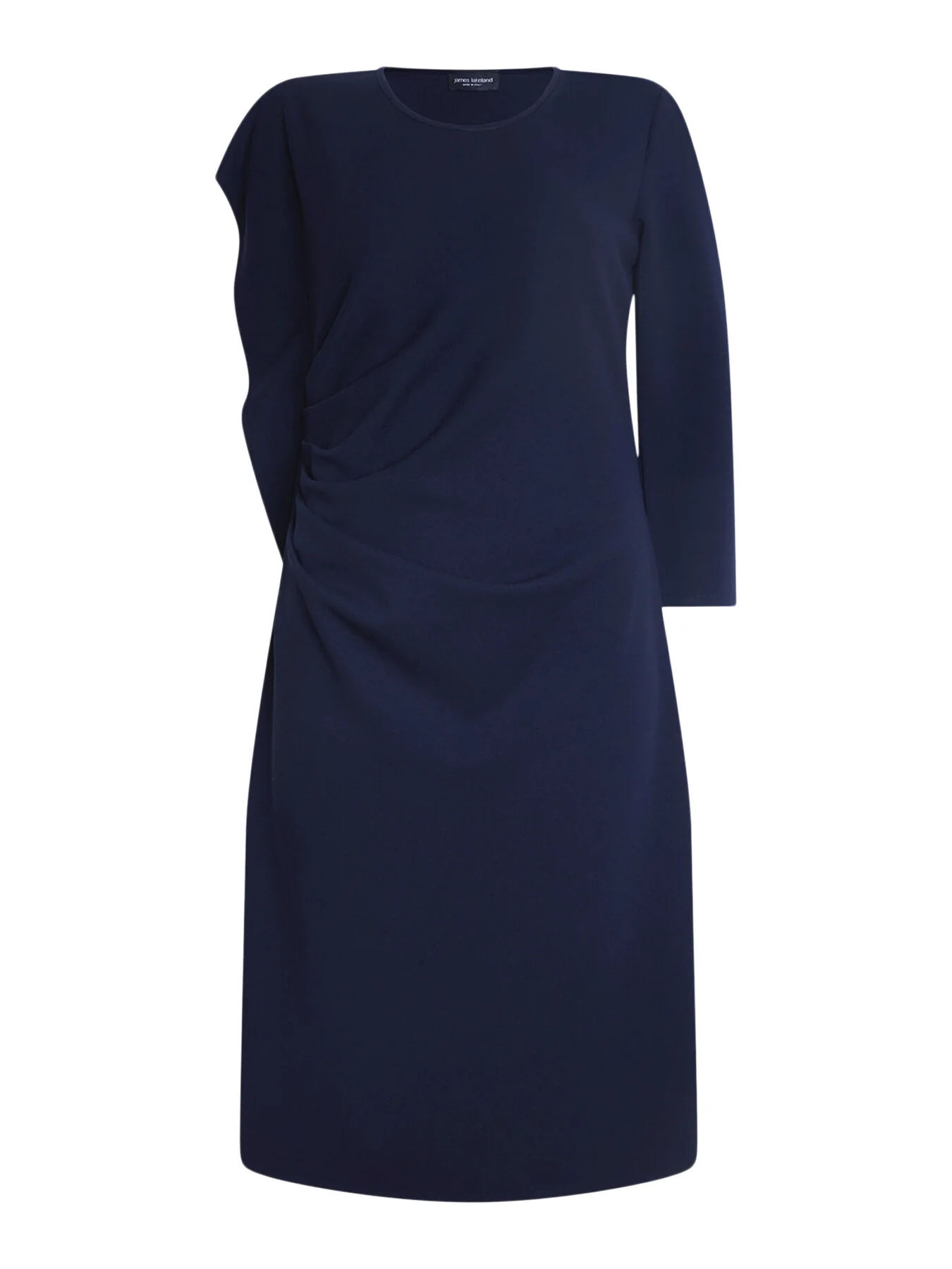 Side Ruched Asymmetrical Dress
